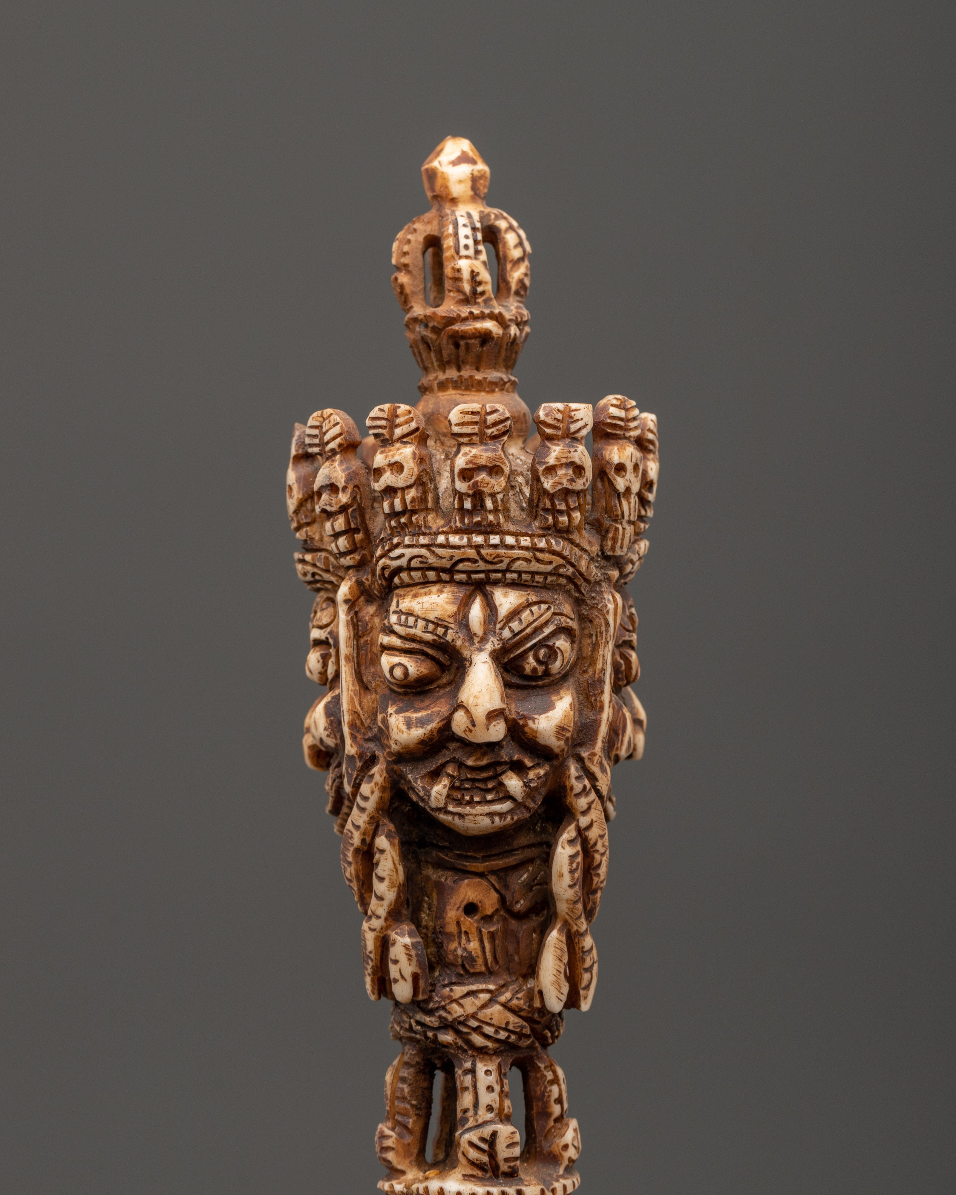 Phurba Buddhist Ritual Tool | Traditional Tibetan Craft