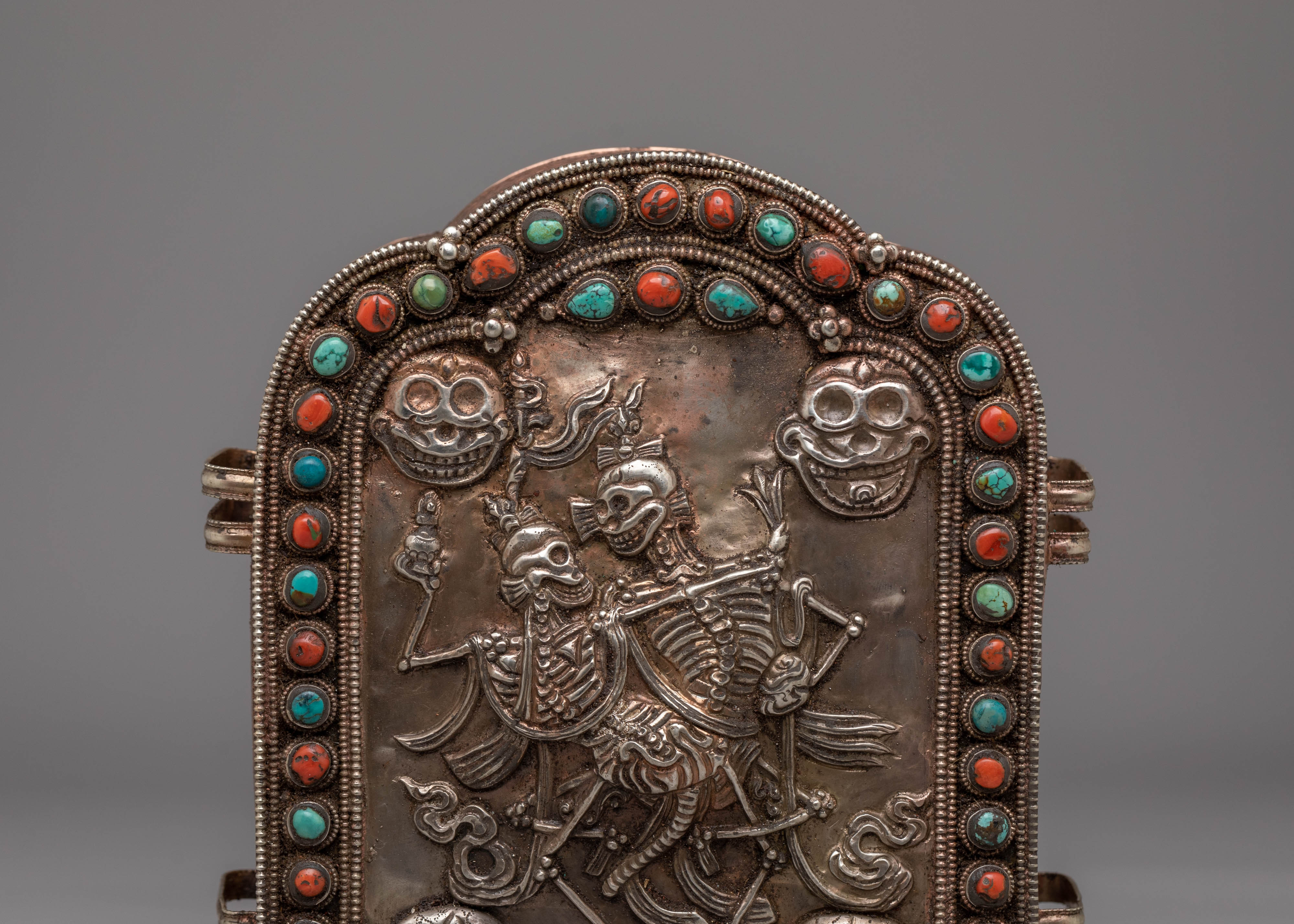 Citipati Design Tibetan Ghau Box | Protective Significance of the Ghau Box