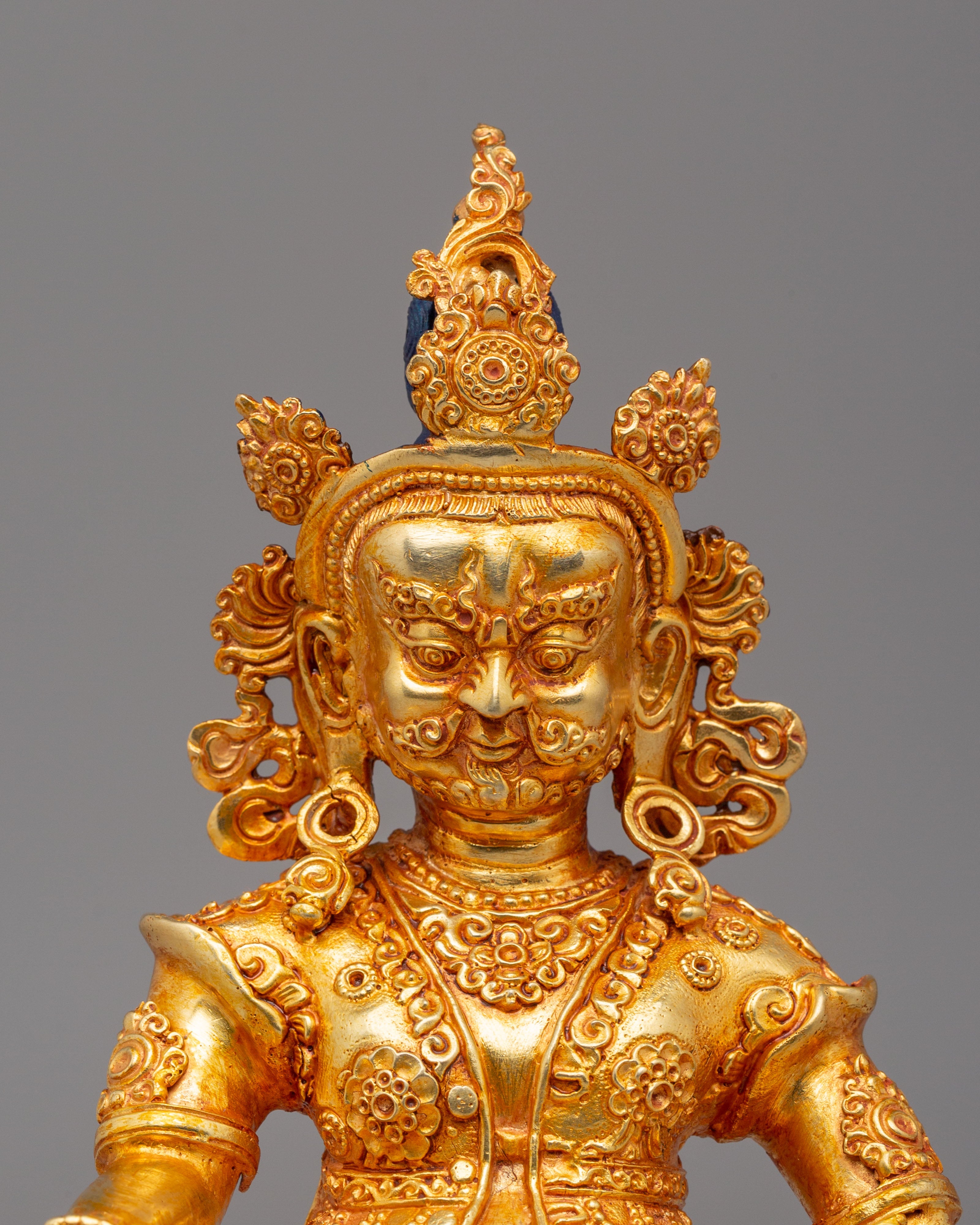 Vajrayana Dzambhala Prosperity Statue | Symbol of Wealth and Prosperity