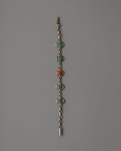 Tibetan Silver Chain Bracelet