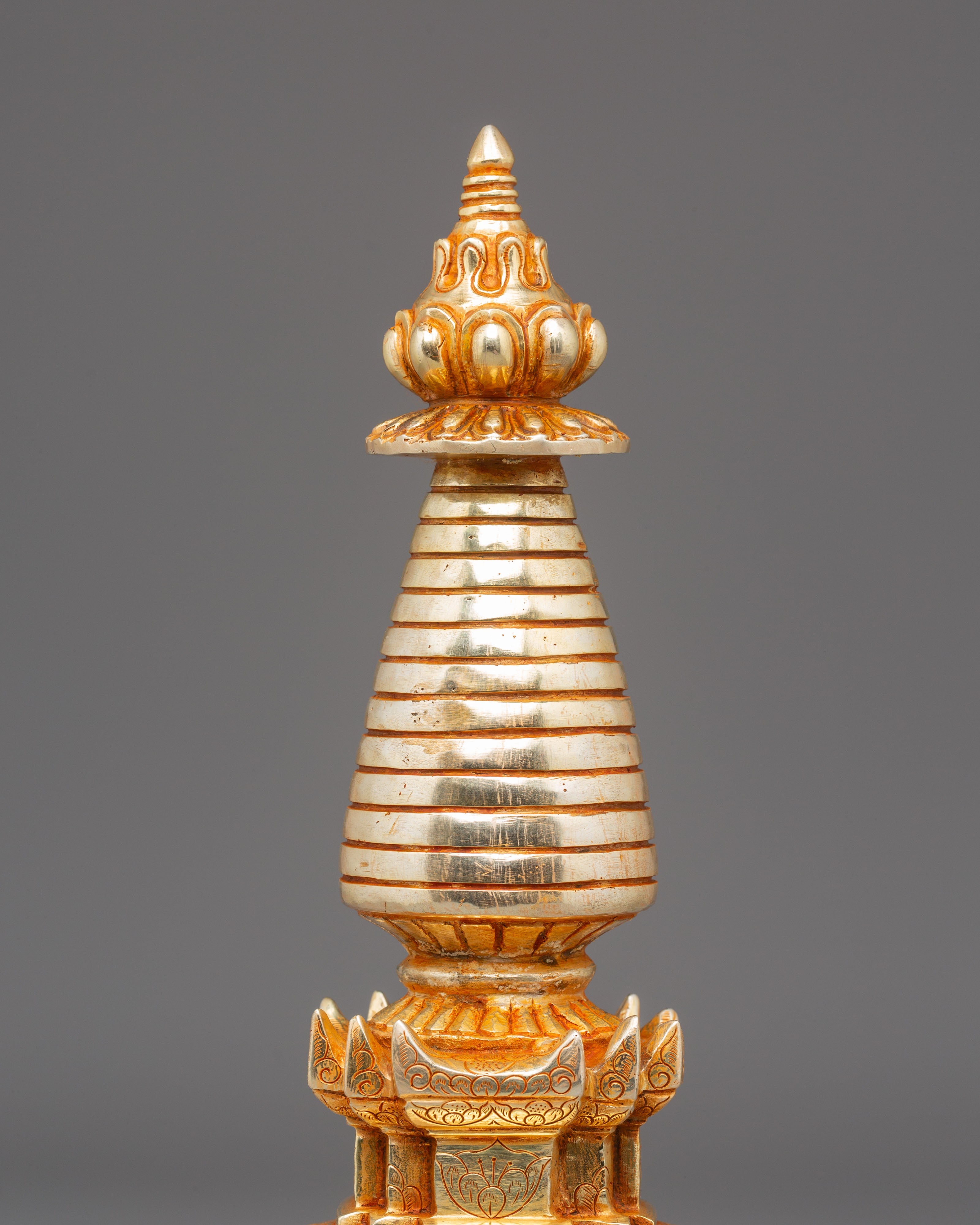 Traditional Tibetan Ritual Stupa | Sacred Buddhist Symbol of Enlightenment