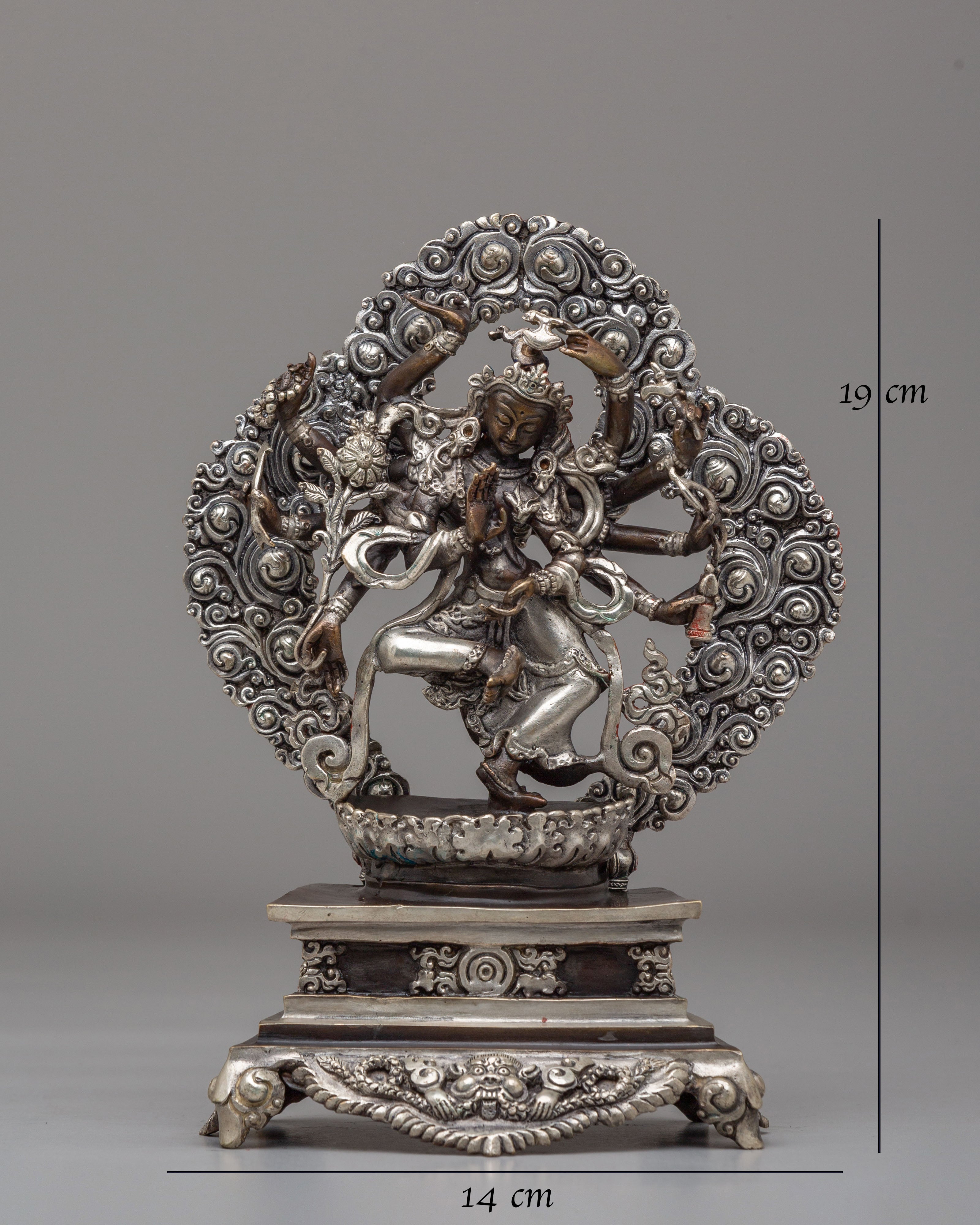 Buddhist Deity Chakrasamvara Statue | Symbol of Spiritual Union and Enlightenment