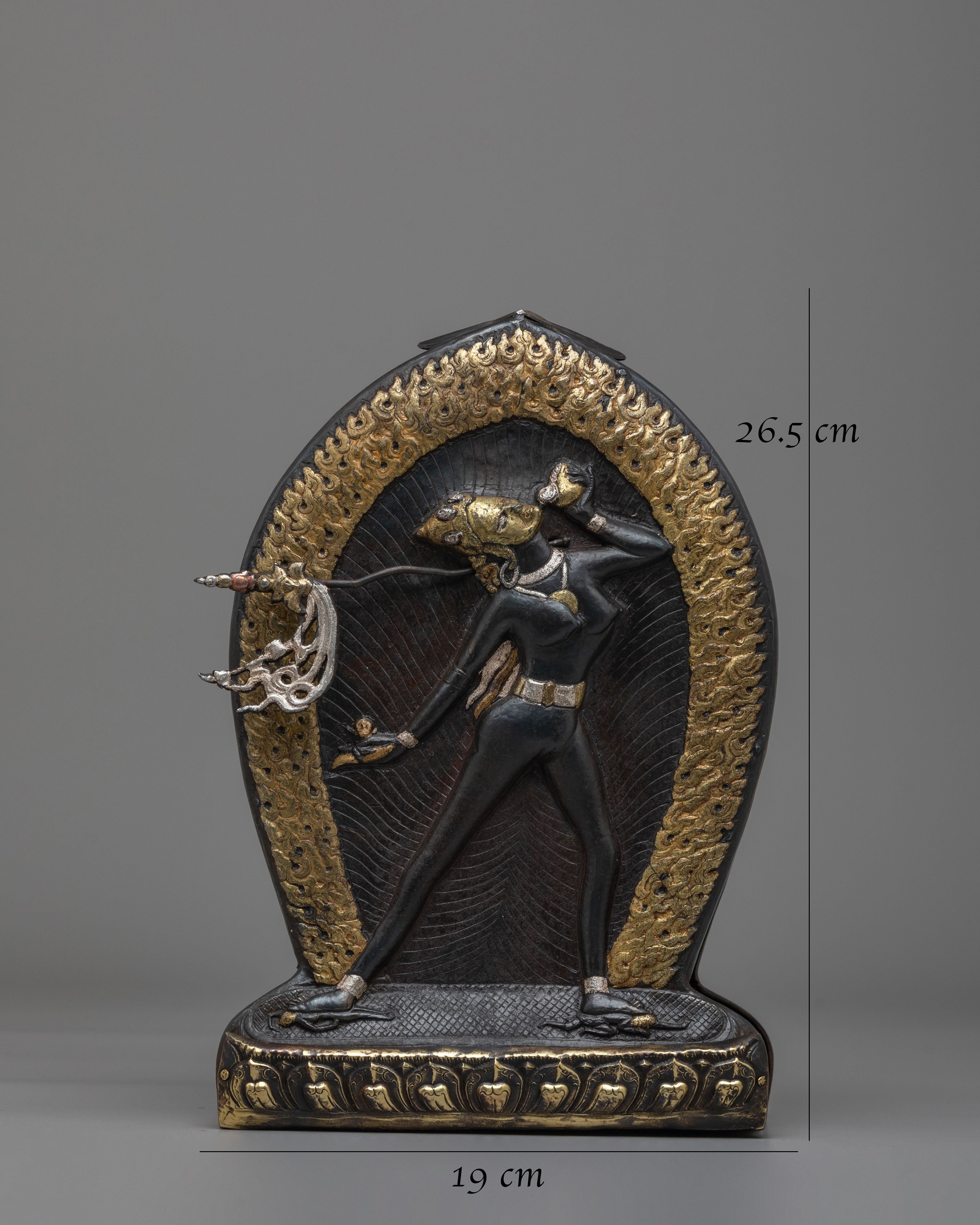 Traditional Buddhist Ghau Box | A Sacred Shrine for Your Rituals and Blessings