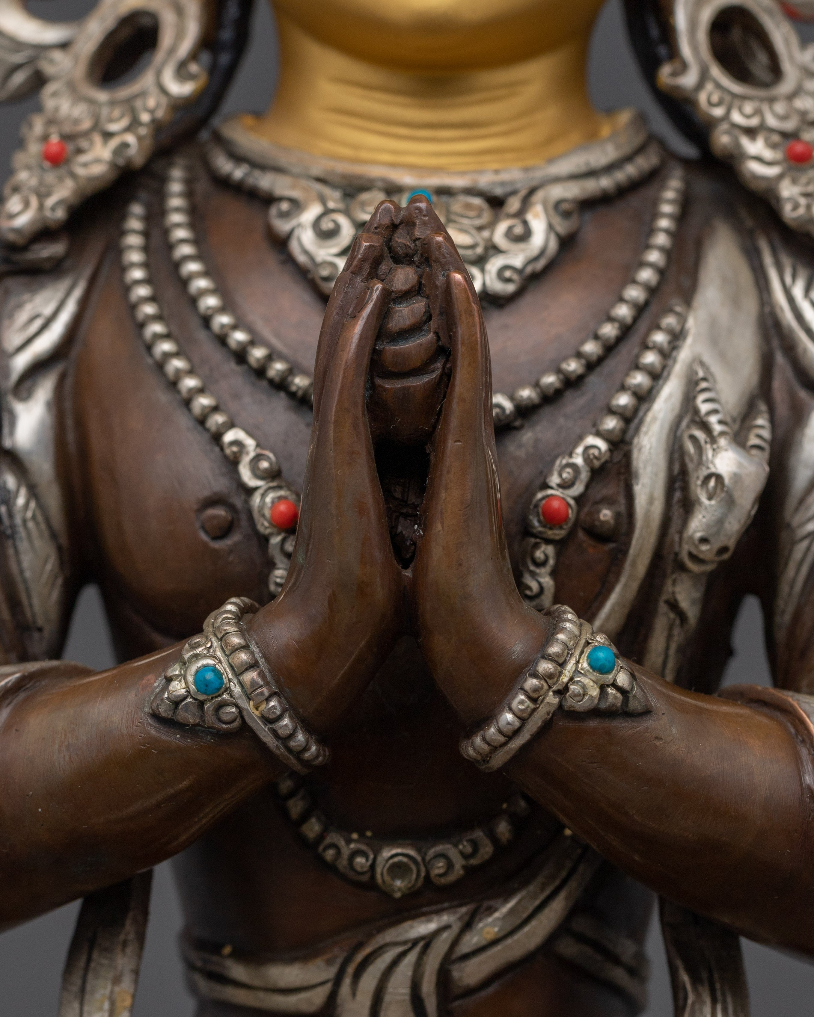 Religious Statue of Chenrezig | Protector and Healer in Tibetan Buddhism