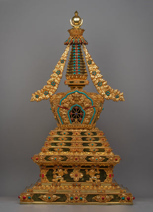 Tibetan Buddhist Enlightenment Stupa 