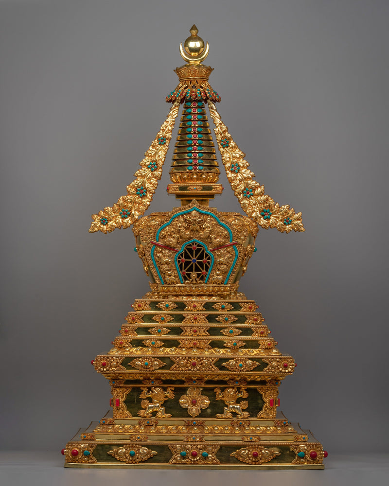 Tibetan Buddhist Enlightenment Stupa 