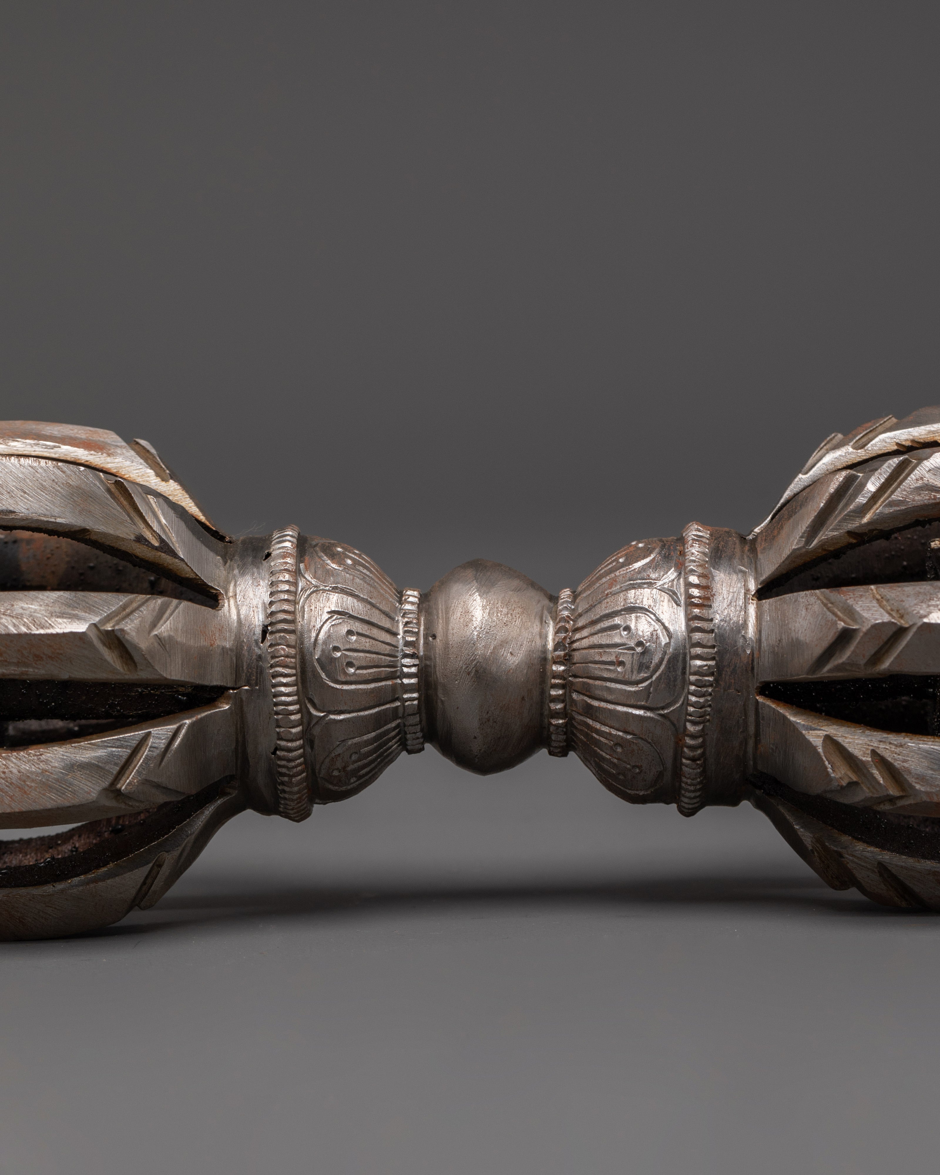 Handmade Vajra | Iron Body Ritual Tool for Spiritual Strength & Protection