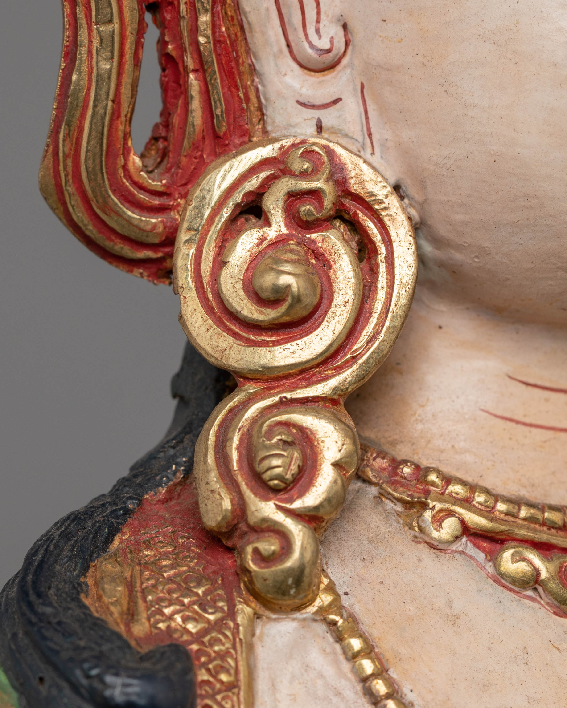 Sacred Handcrafted Figurine of Vajrasattva | Symbol of Purity