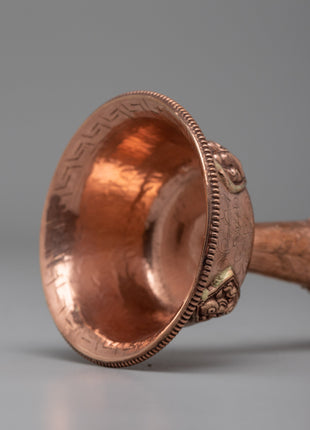 Traditional Buddhist Offering Serkyem | Handcrafted Sacred Tool for Spiritual Ceremonies