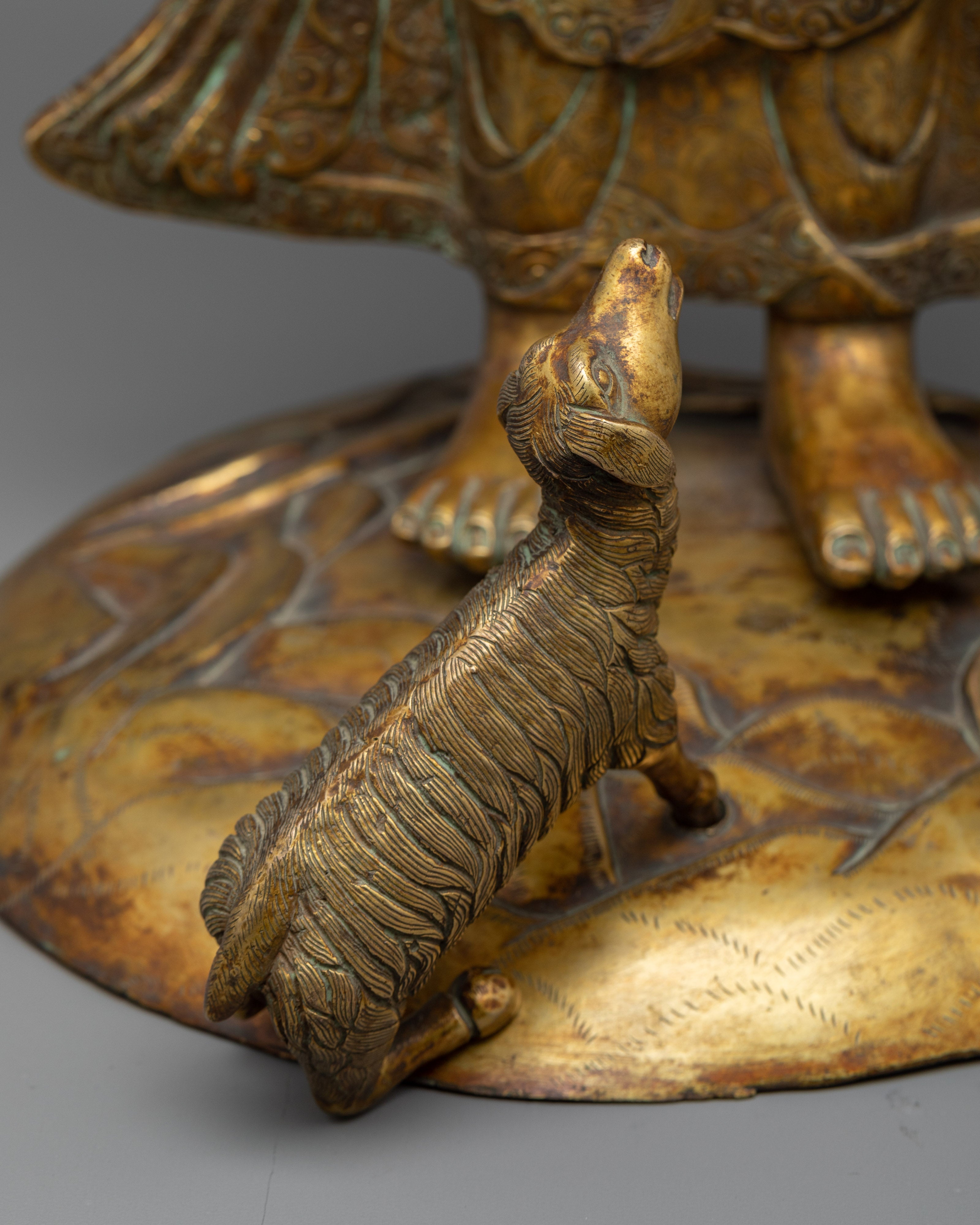 Standing Buddha Shakyamuni Statue | Enlightenment in Your Sacred Space