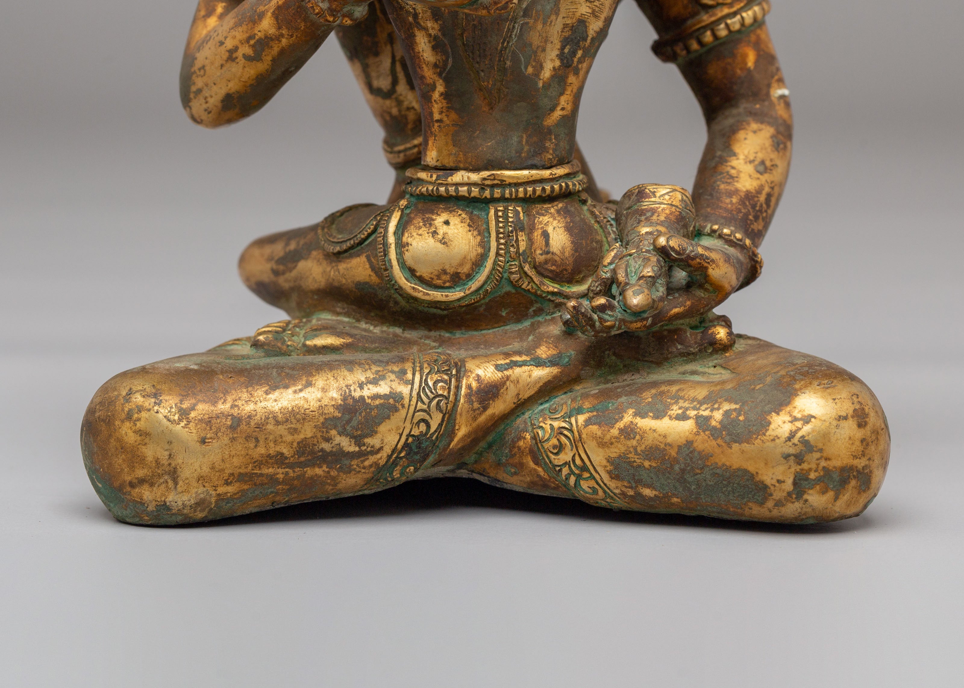 Vajrasattva With Consort Figurine | Vajragarvi Buddhist Sculpture