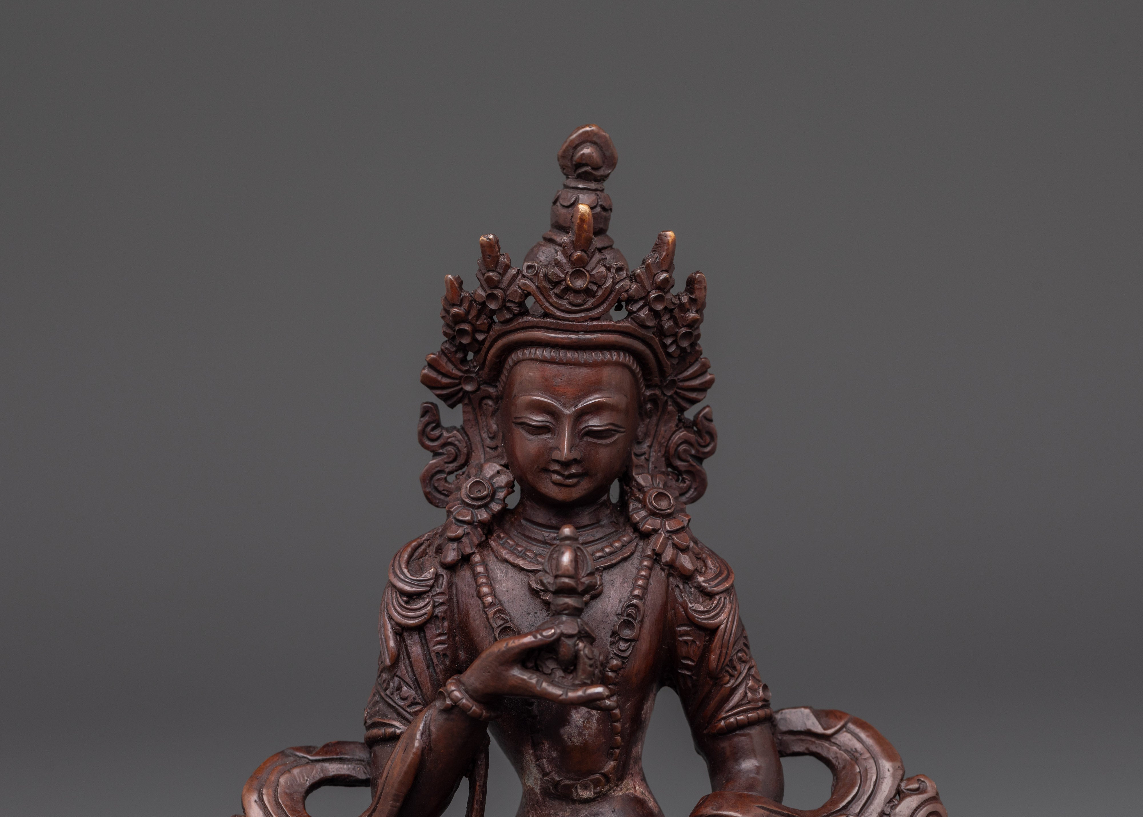 Handcrafted Vajrasattva Sculpture | Tibetan Buddhist Statue