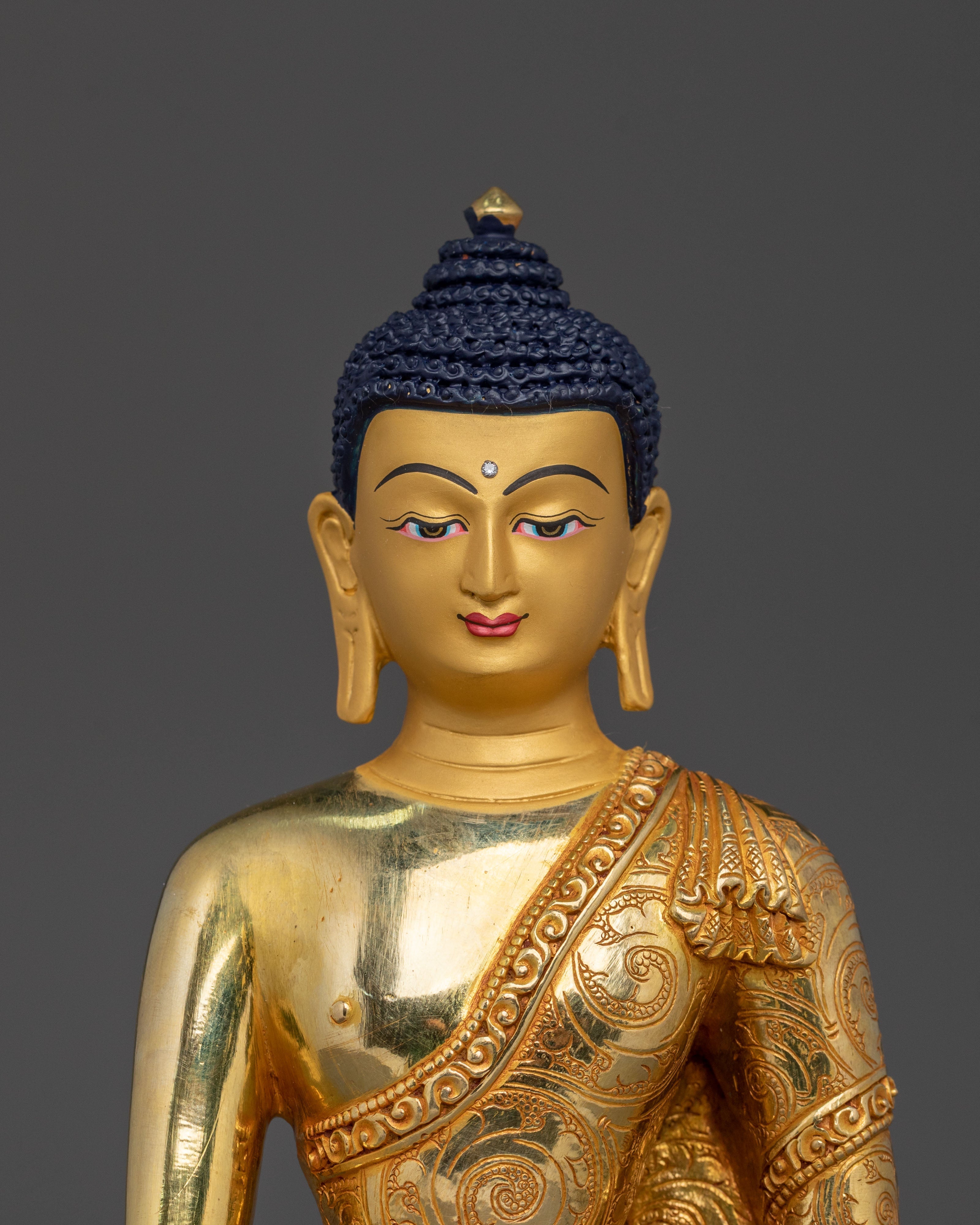 Siddhartha Gautama Sacred Statue | Tibetan Buddhist Buddha Sculpture