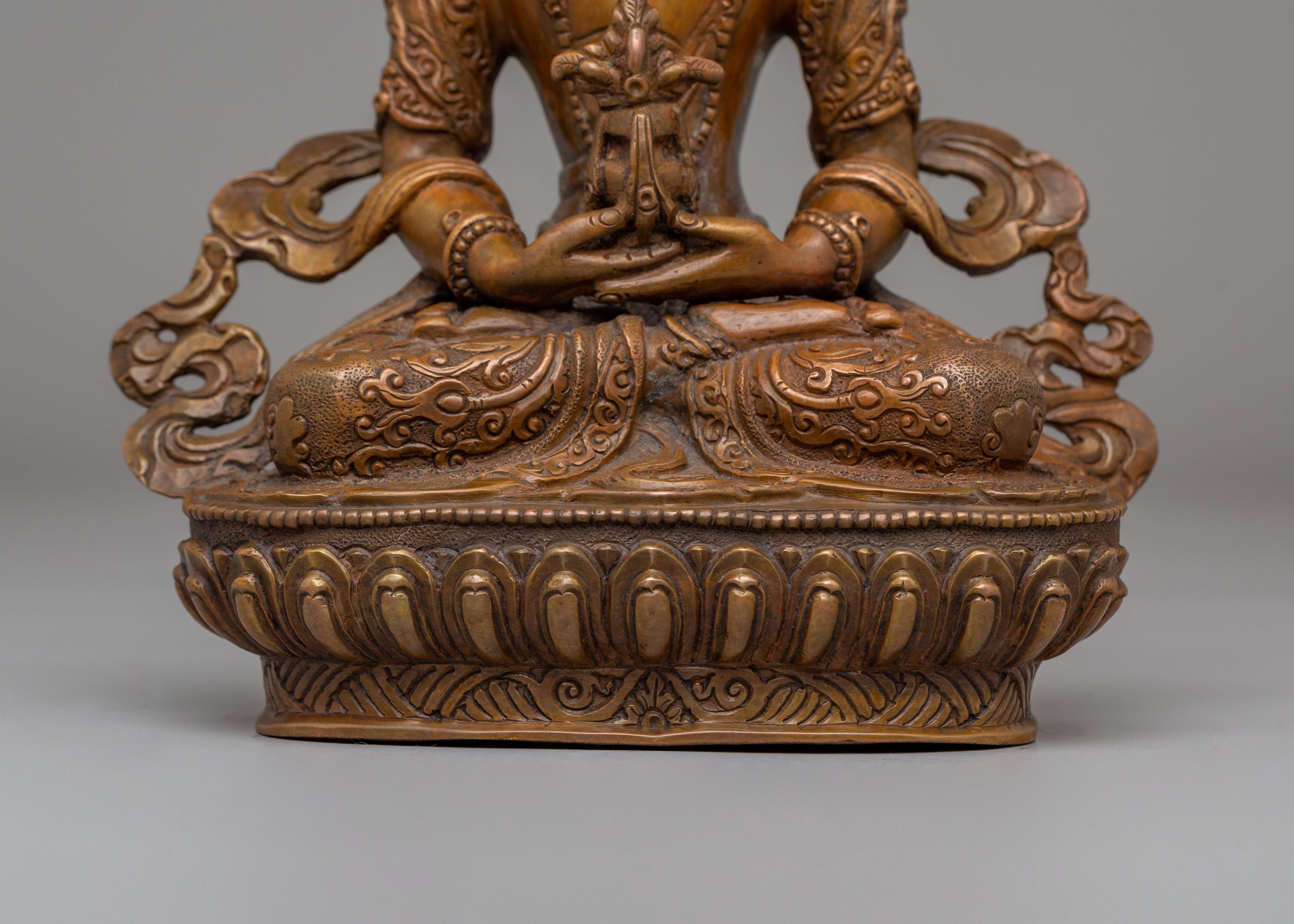 Handcrafted Tibetan Amitayus Statue | Symbol of Longevity