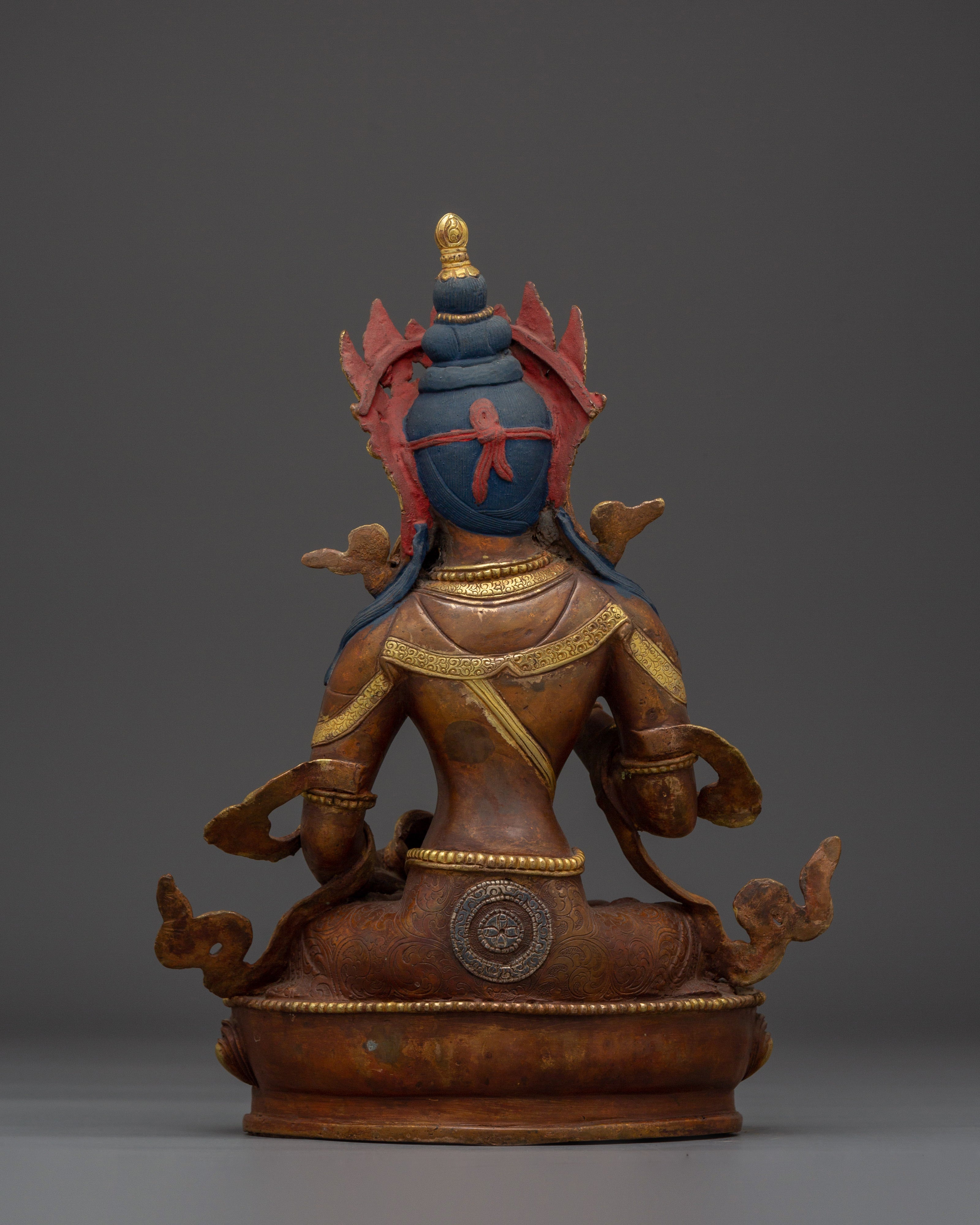 Golden Guru Vajrasattva Sacred Deity | Guardian of Enlightenment