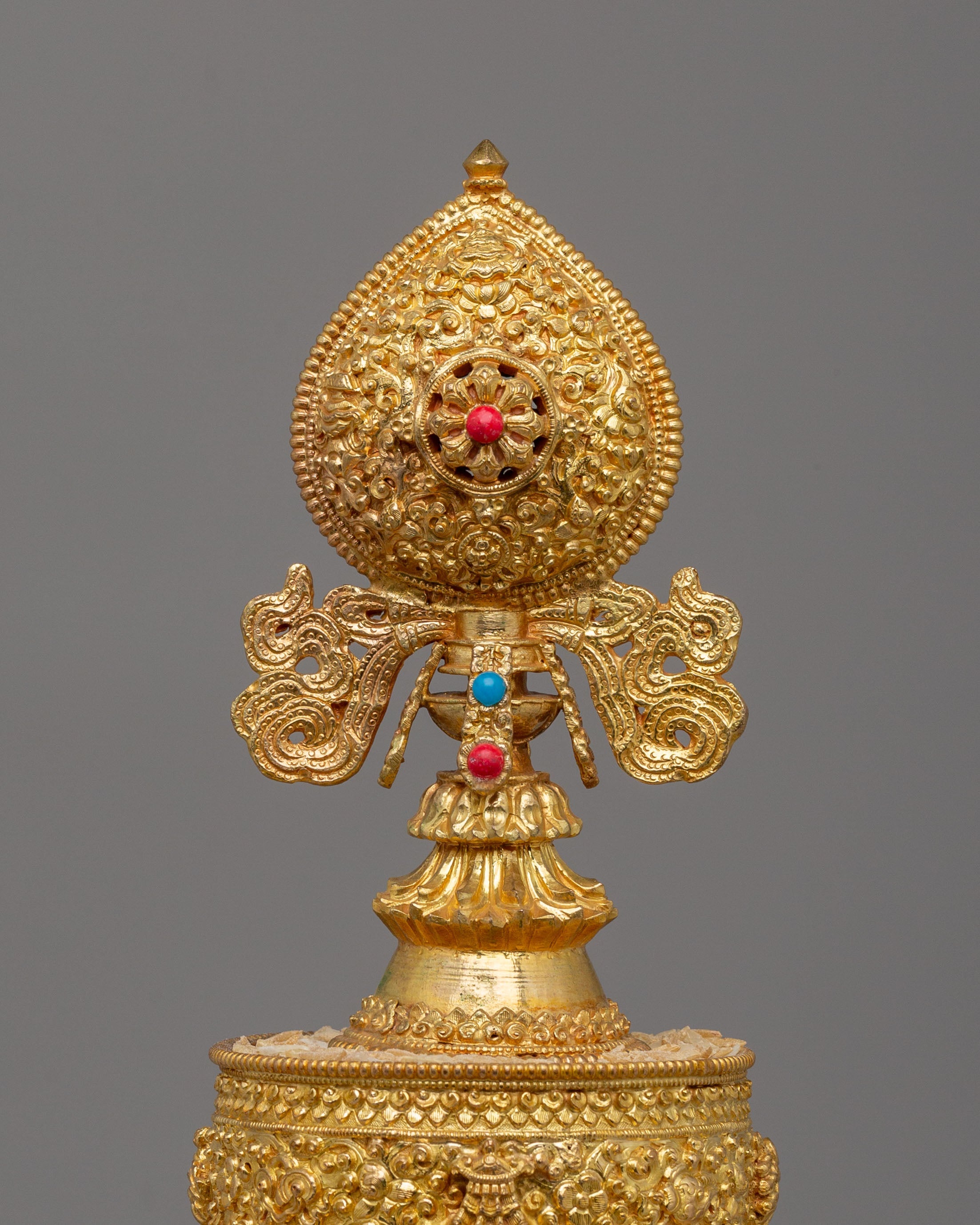 Traditional Offering Mandala | Tibetan Buddhist Offering Vessel