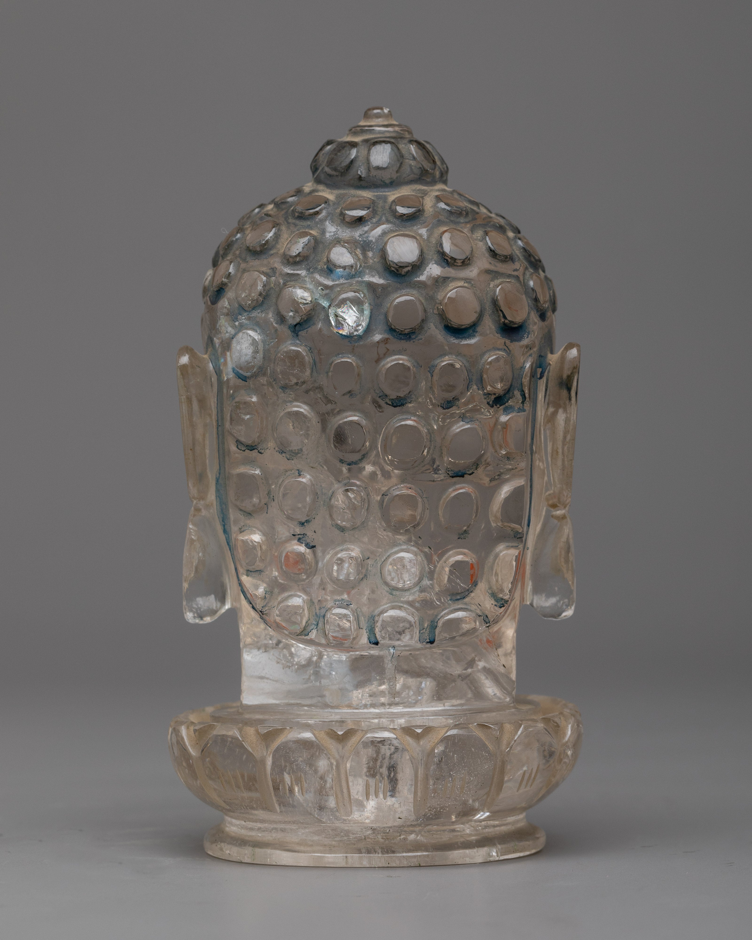 Crystal Buddha Head | Embrace the Clarity and Enlightenment