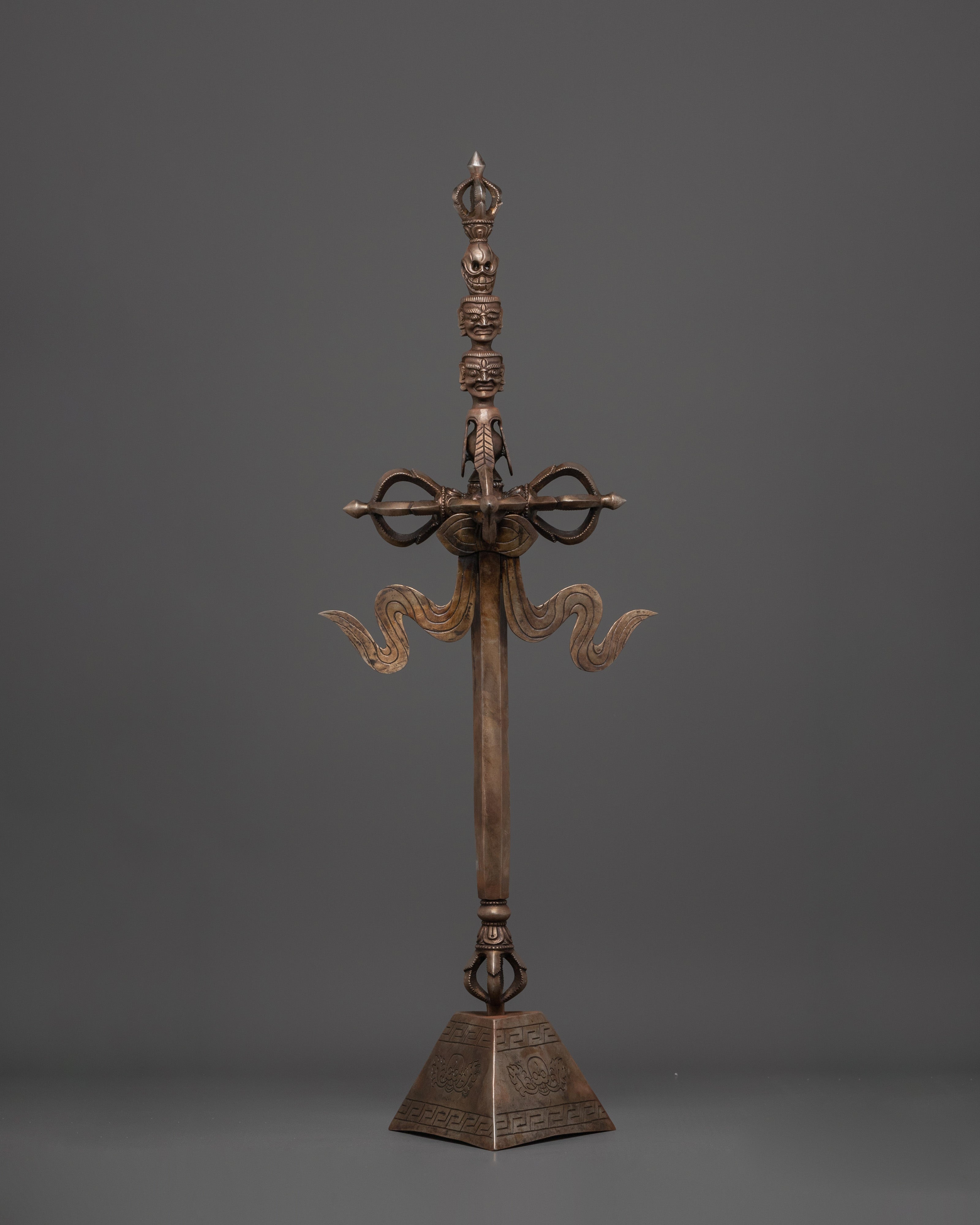 Khatvanga Buddhist Ritual Staff