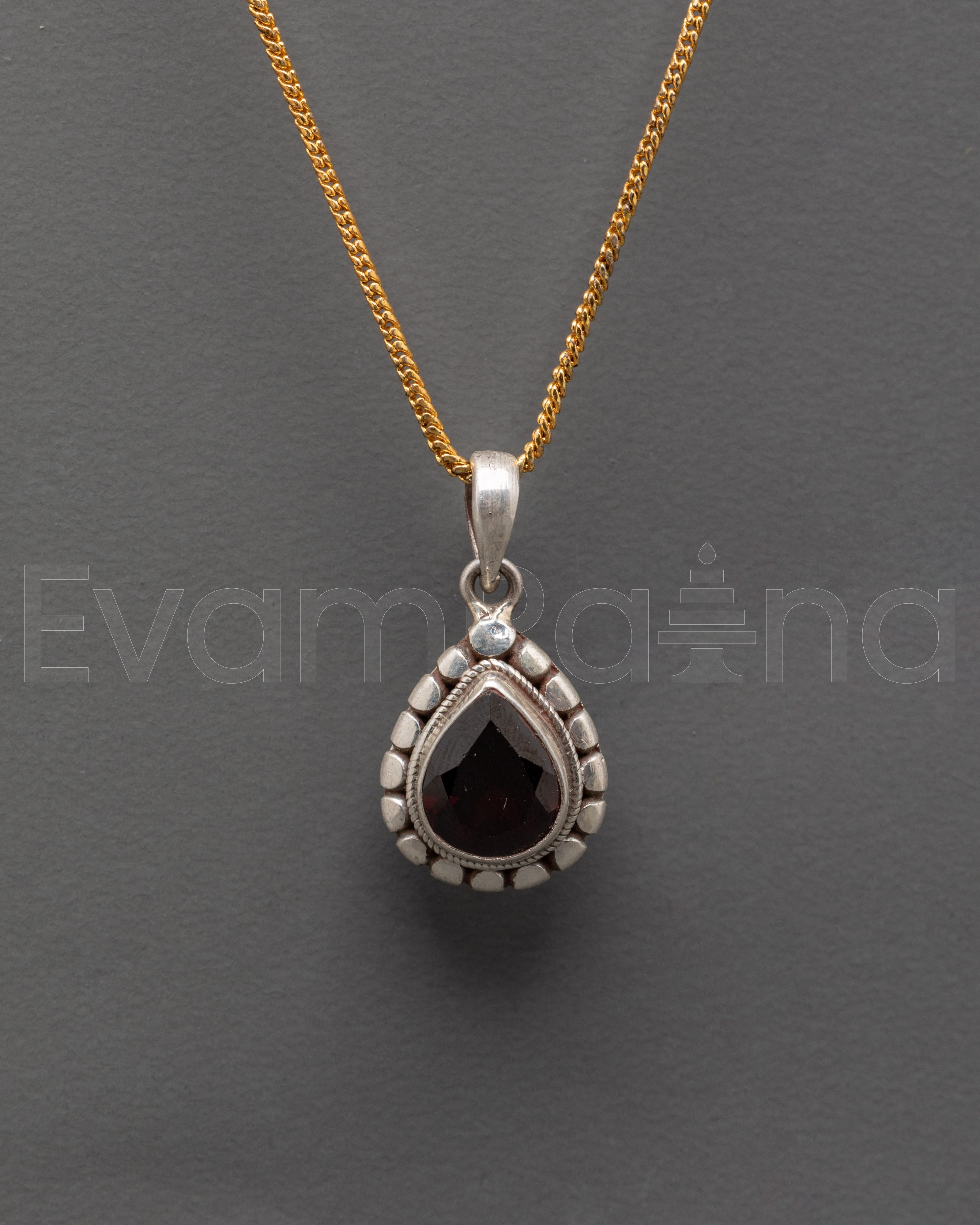  Black Garnet Stone 