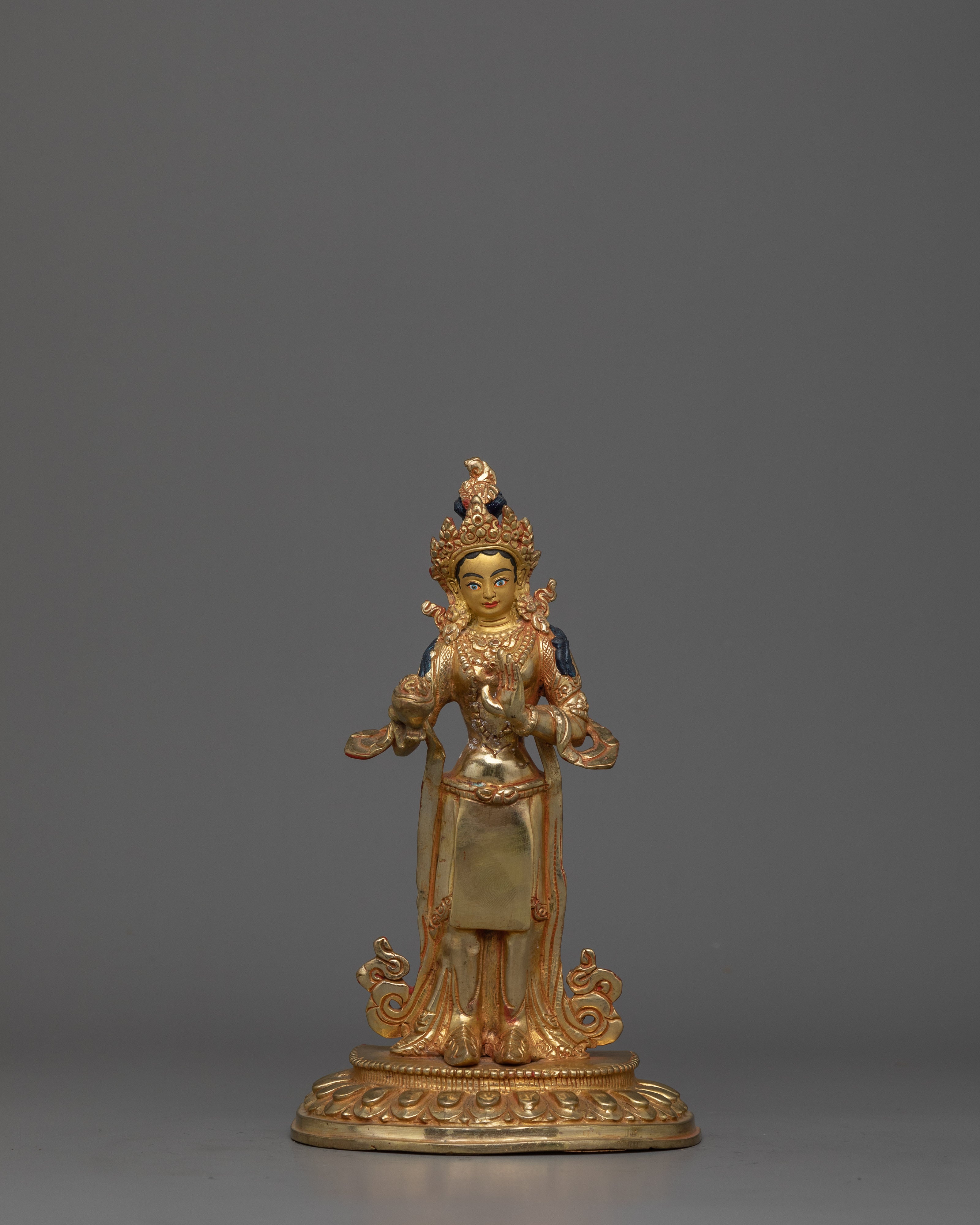 Guru Rinpoche with Beautiful Consort | A Divine Union of Wisdom and Compassion