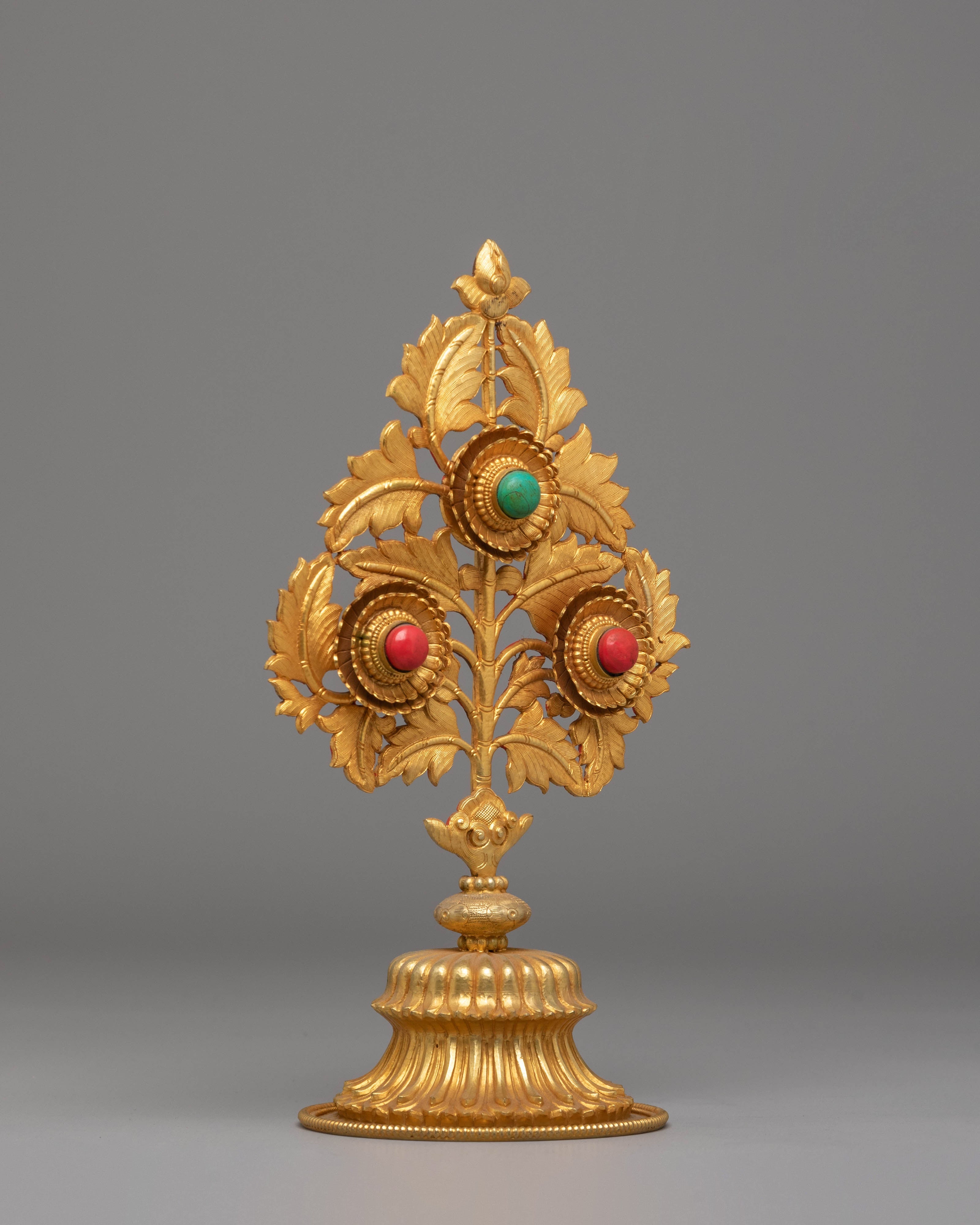Decorative Buddhist Shrine Flower | Sacred Floral Offering Artwork