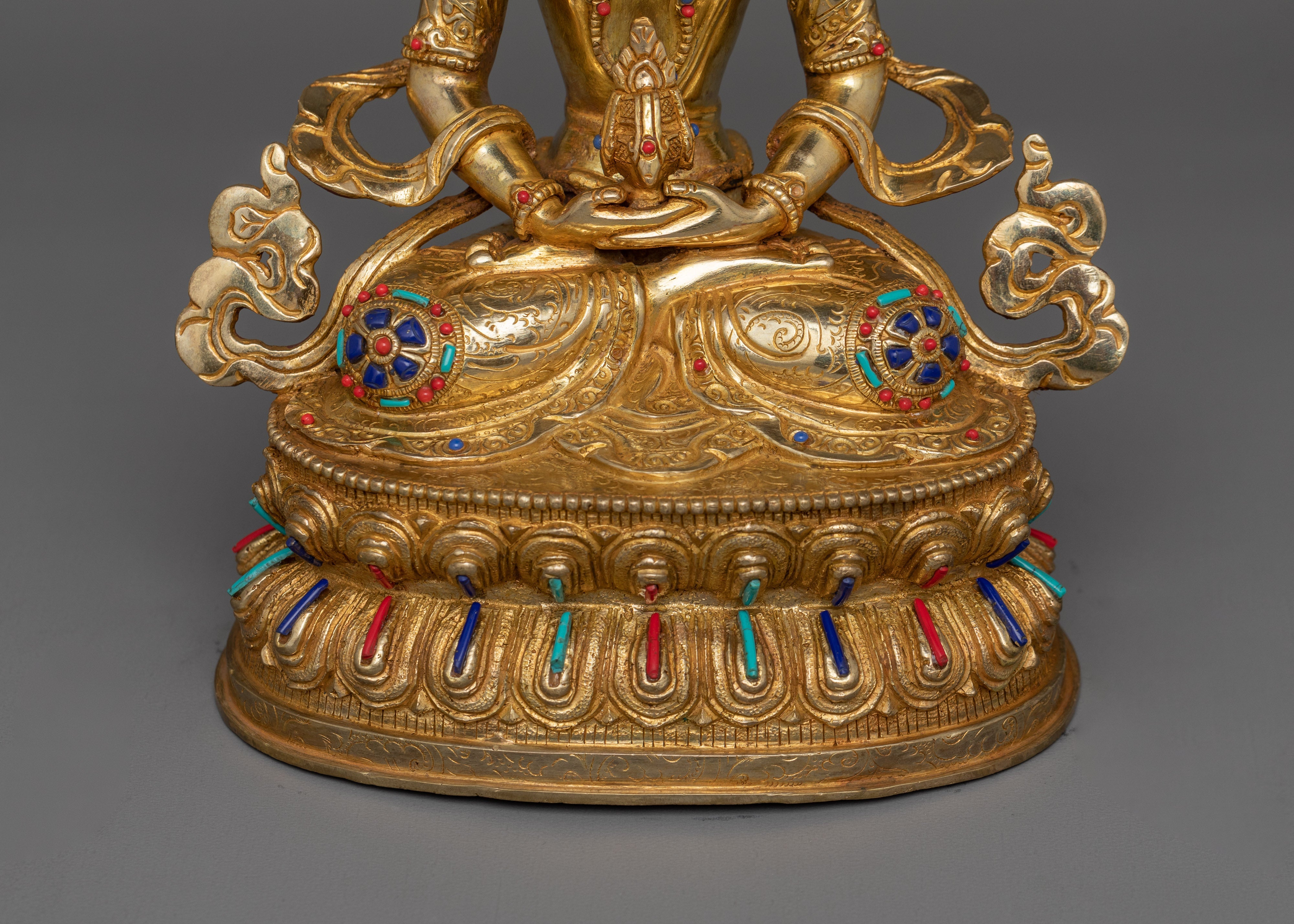 Traditional Handmade Statue of Amitayus | Buddha of Infinite Life and Longevity