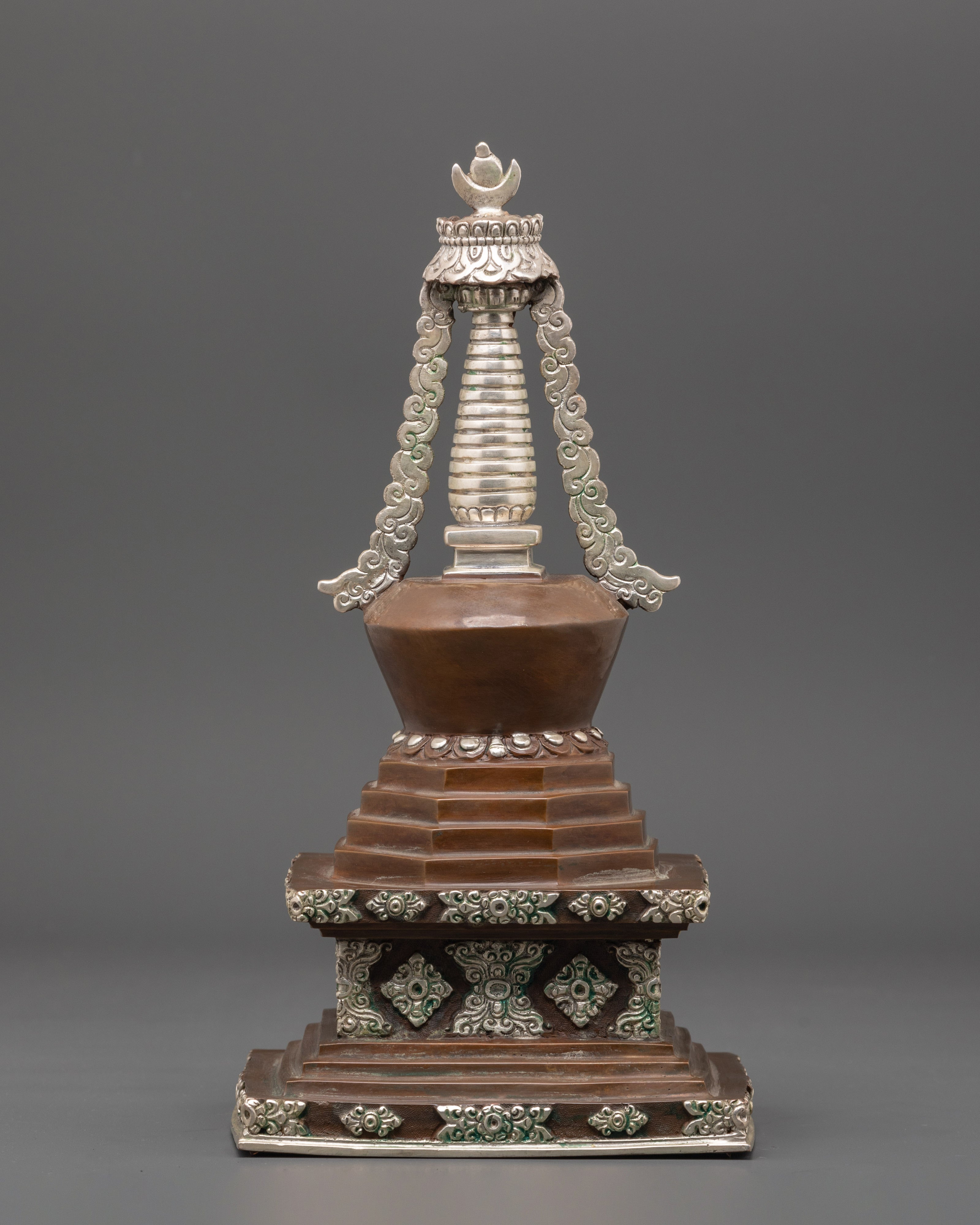 Mindfulness Buddhist Stupa | Sacred Buddhist Art