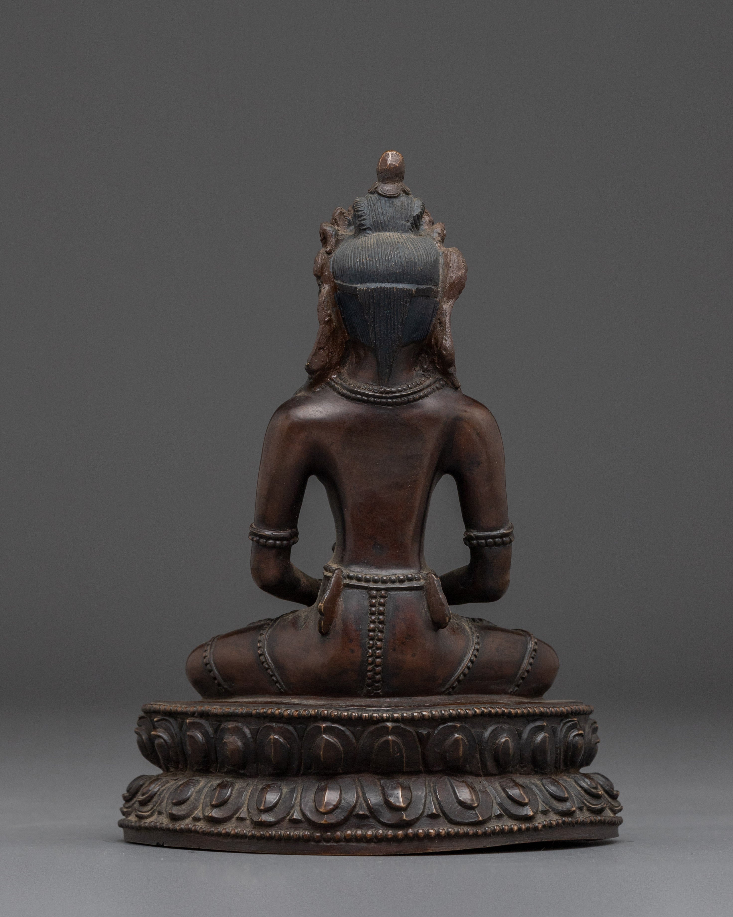 Boddhisattva Oxidized Set | Seven Tibetan Deities