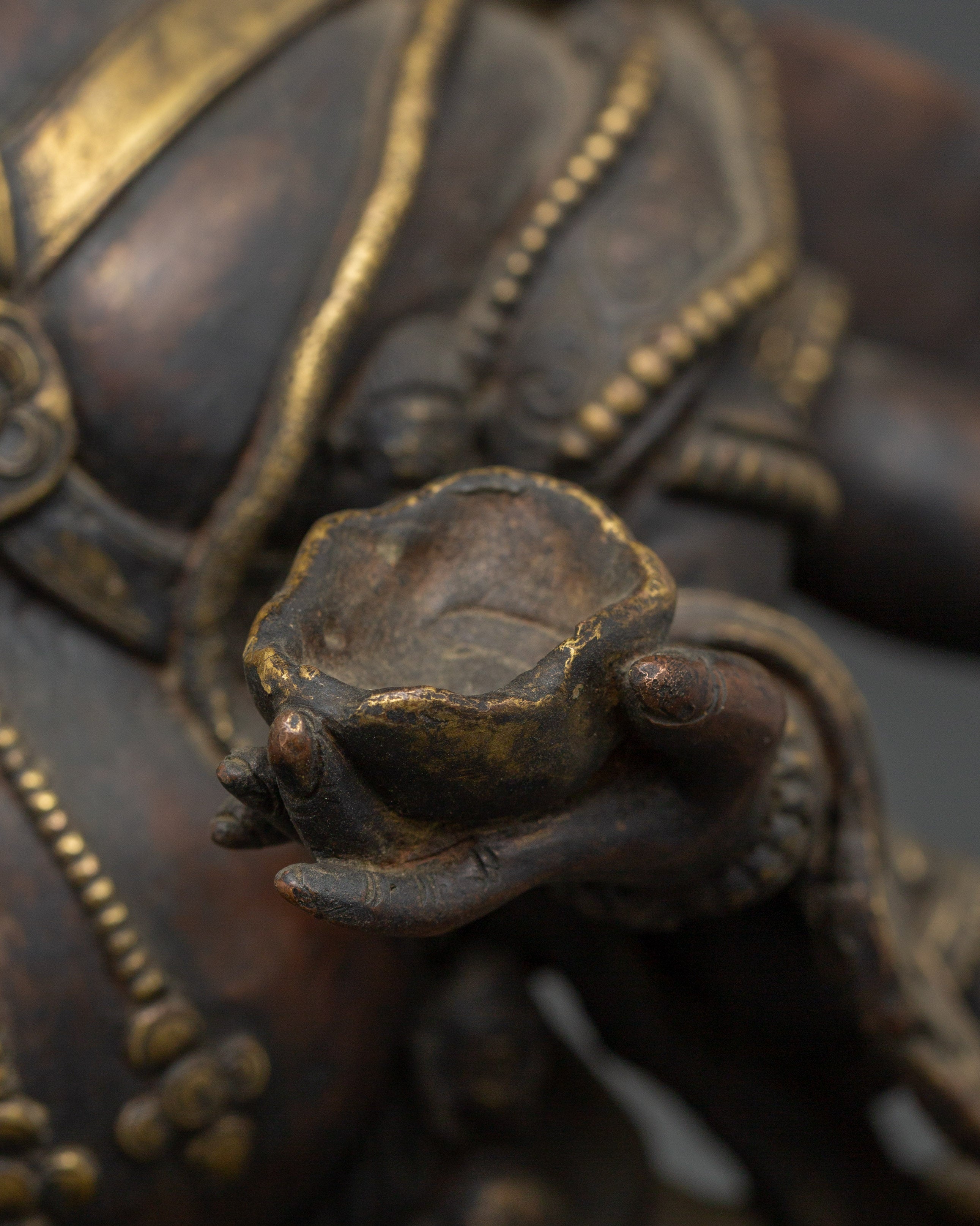 Copper Mahakala Statue | Buddhist Protector Deity