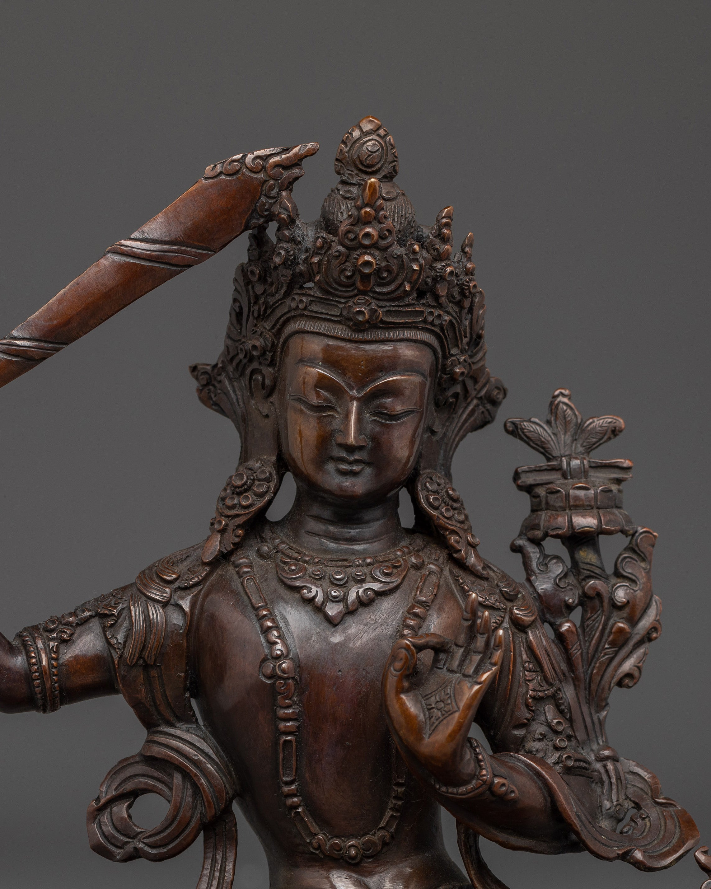 Tibetan Art of Manjushri | Bodhisattva of Wisdom