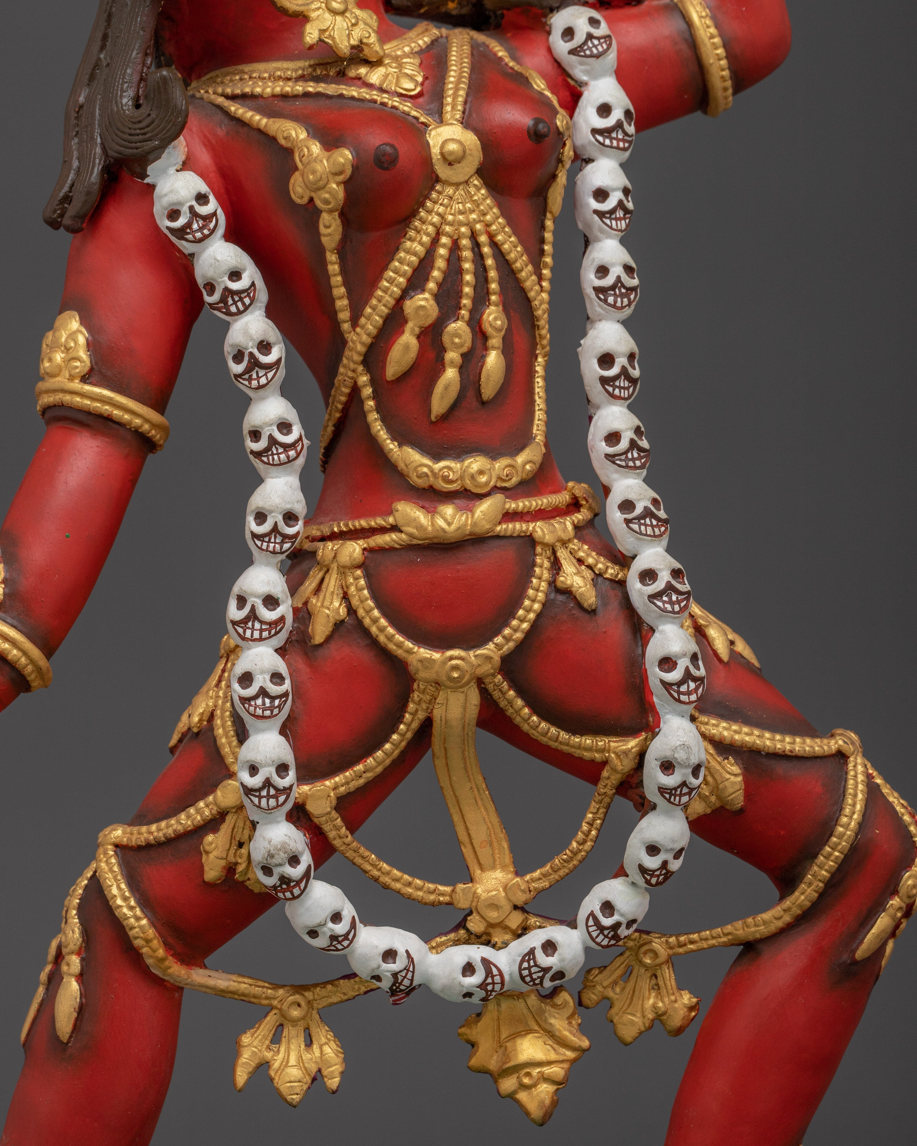 Tibetan Dakini Vajrayogini Copper Statue | The Fierce Queen of the Dakinis