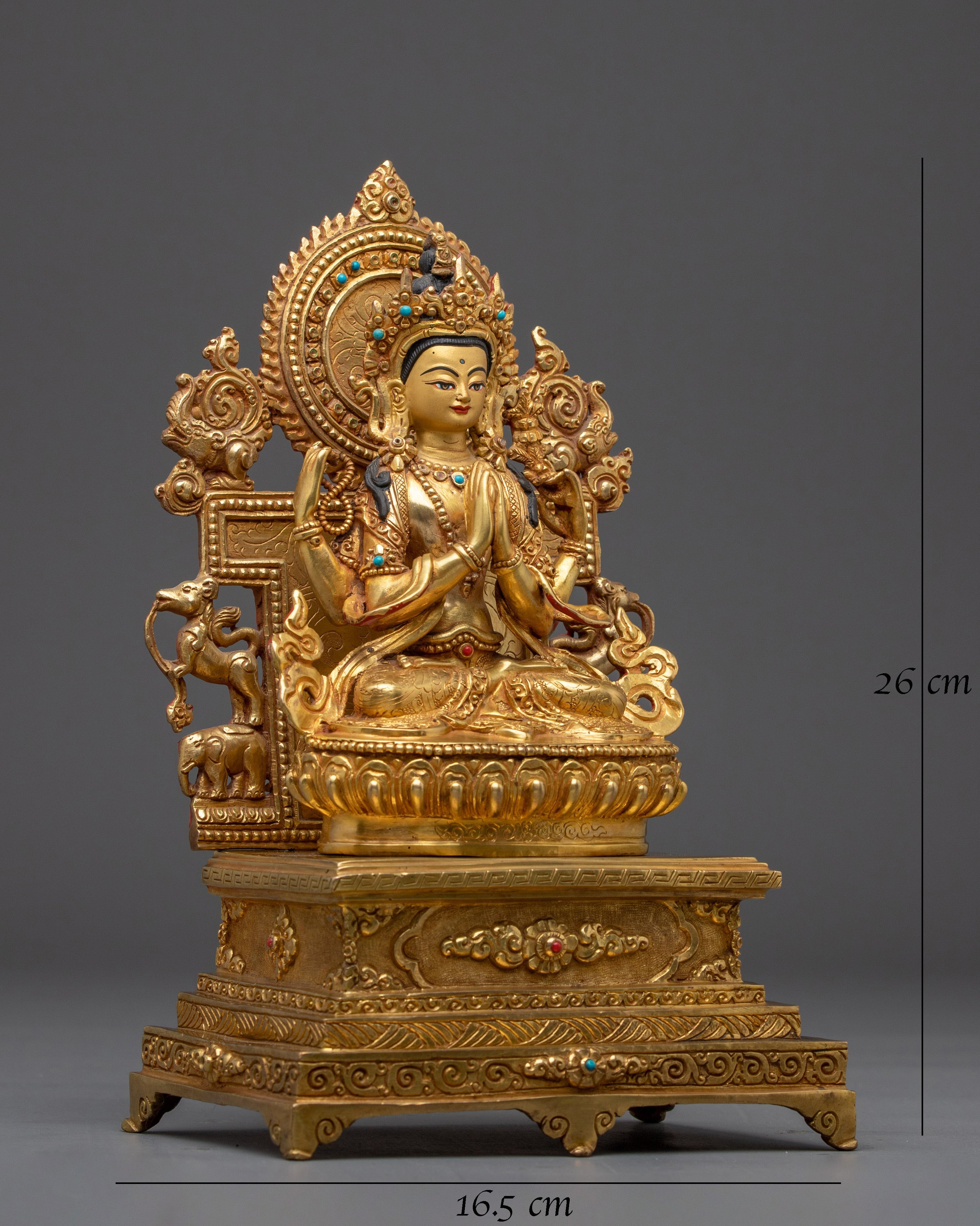 chenrezig-with-throne-statue