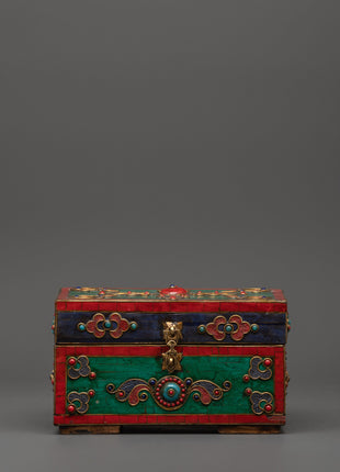  Tibetan Jewelry Box 