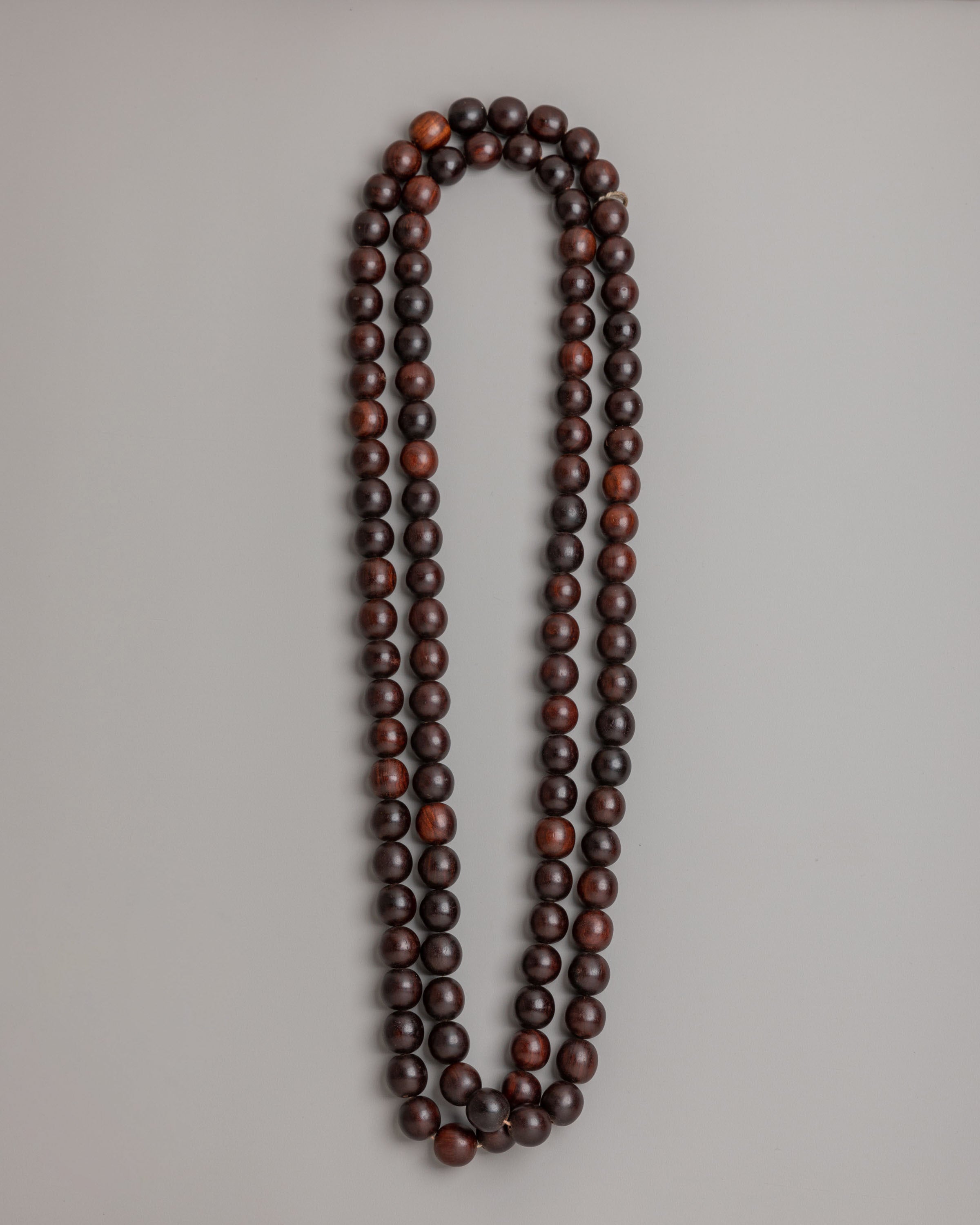 Handcrafted Red Sandalwood Mala | Mantra Meditation & Prayer Beads