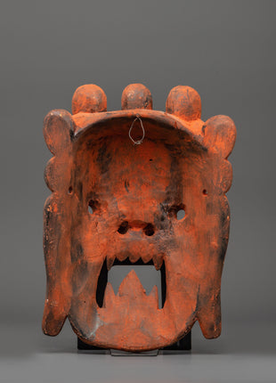 Mahakala Mask with Sharp Teeth | A Symbol of Protection