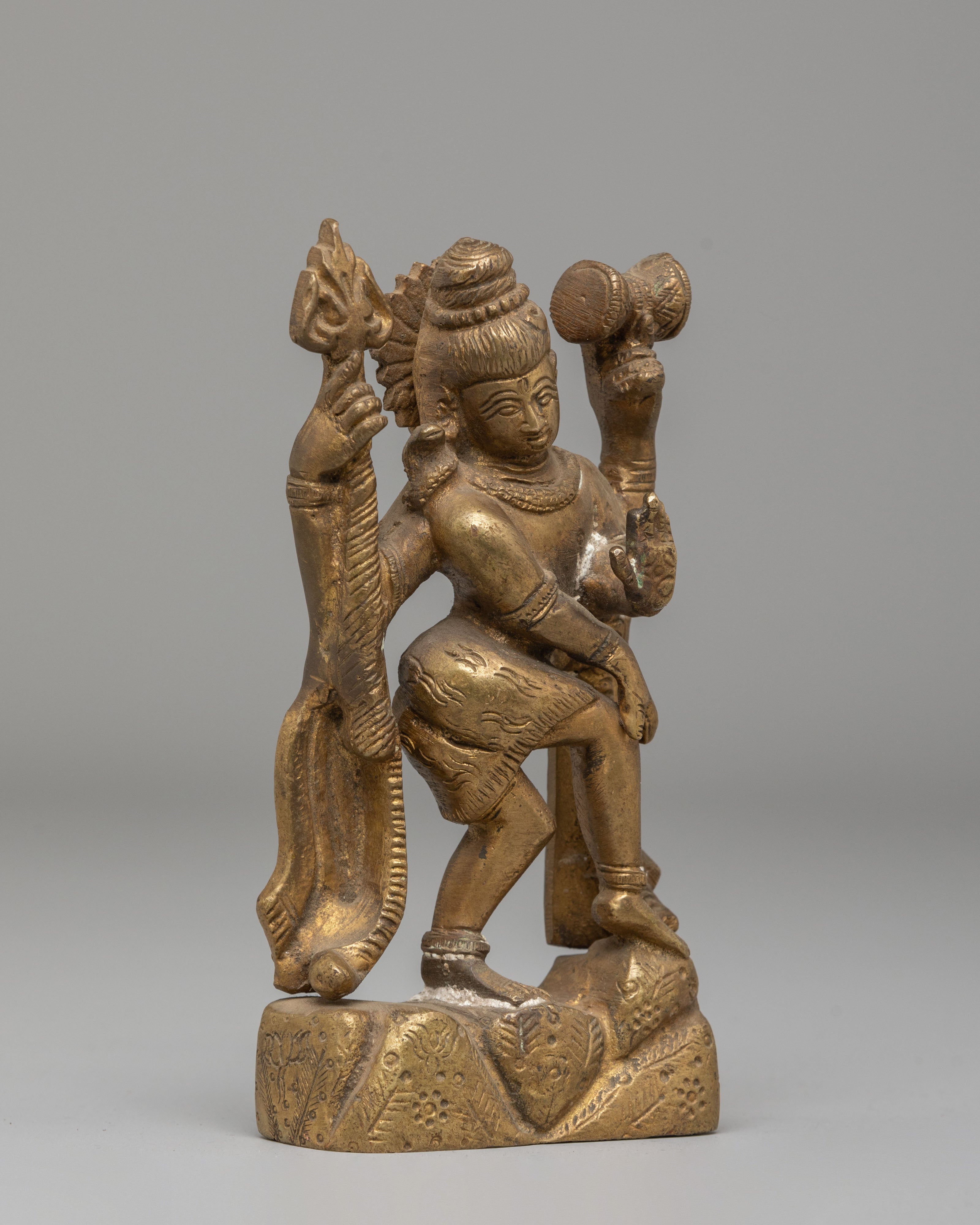 Lord Shiva Statue | Brass Sculpture for Transformation and Spiritual Growth