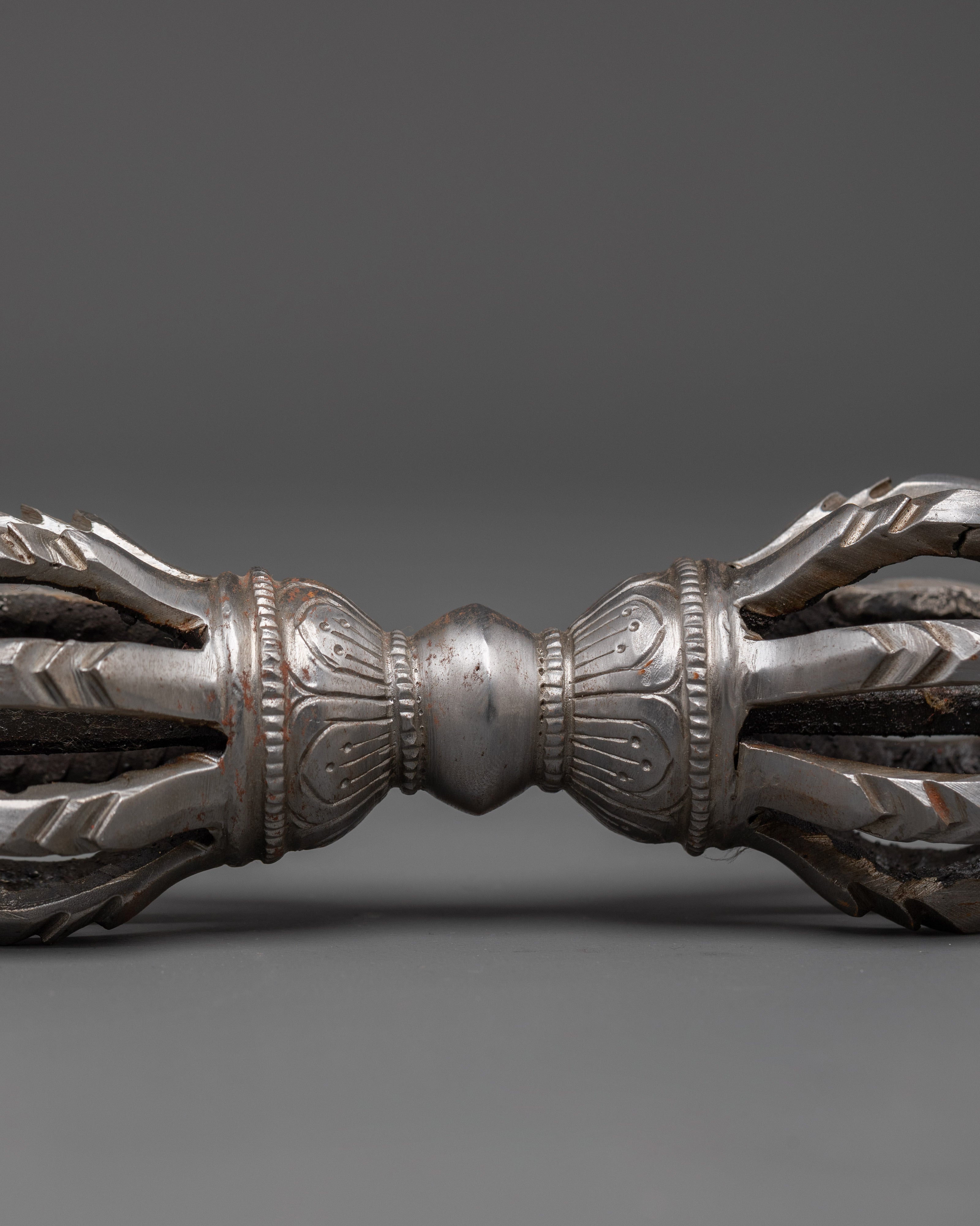 Vajra for Ritual Use | Iron Vajra for Buddhist Rituals