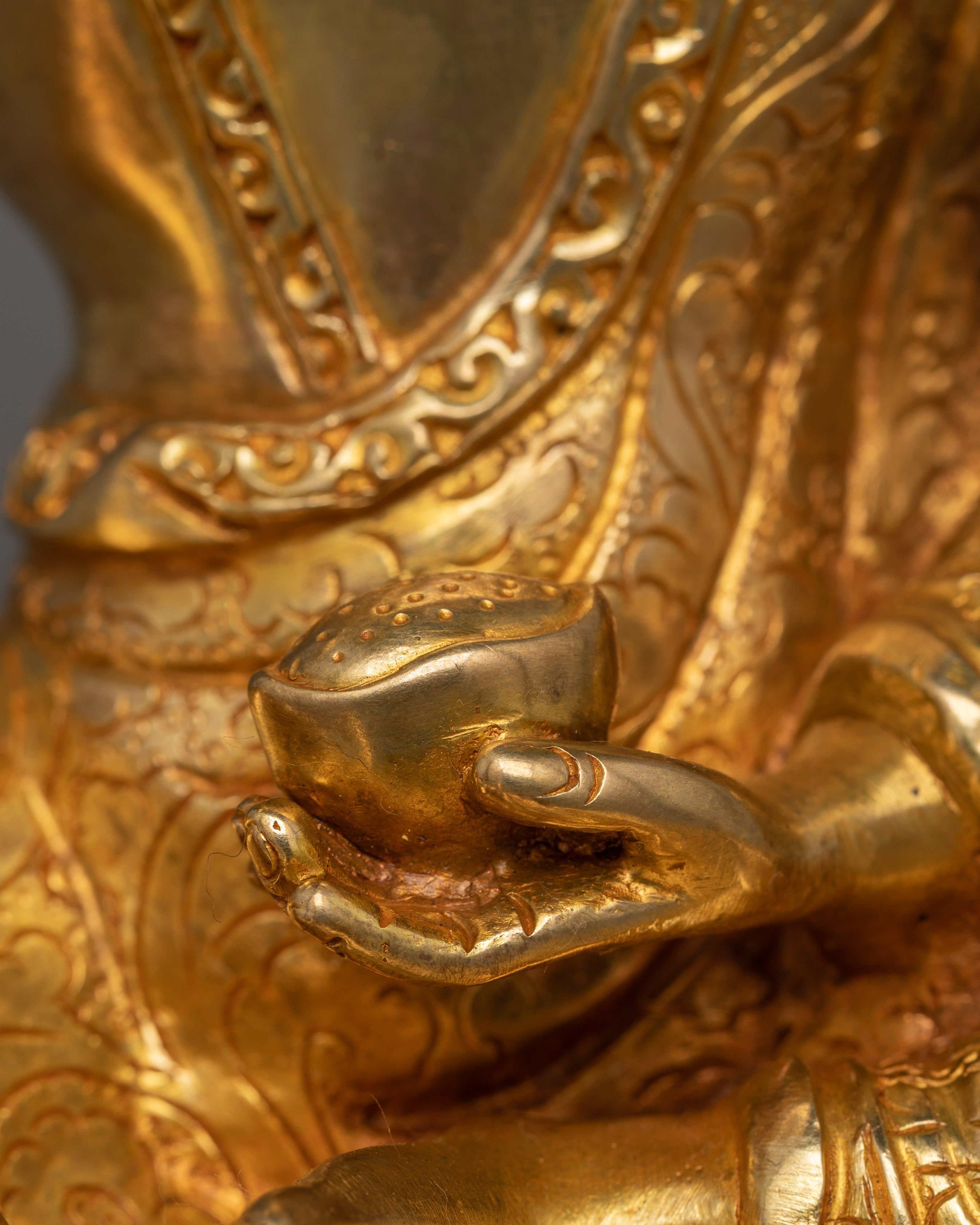 Enlightened Tibetan Milarepa Statue | A Sacred Symbol of Devotion