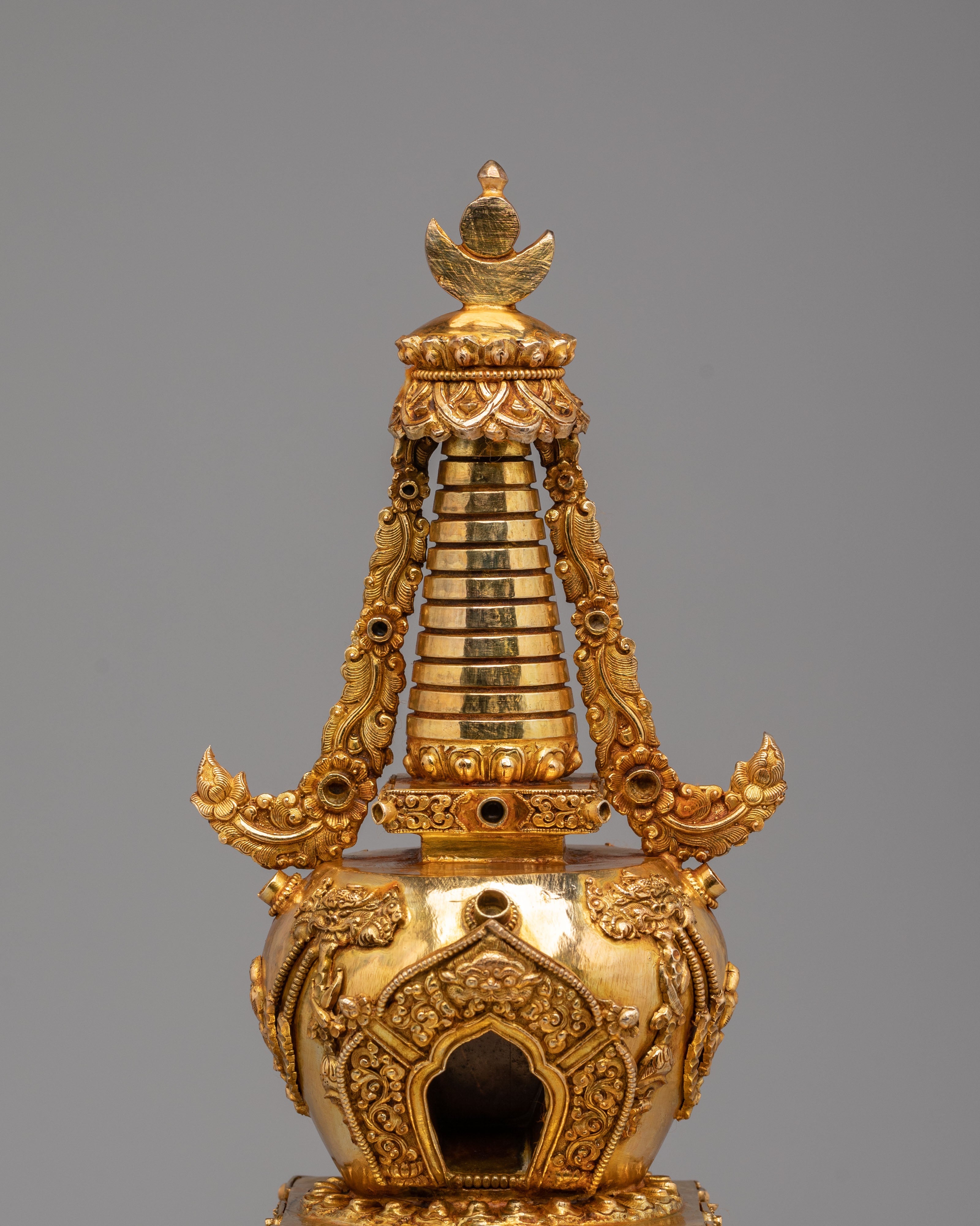 Handmade Buddhist Stupa for Rituals | Symbol of Enlightenment