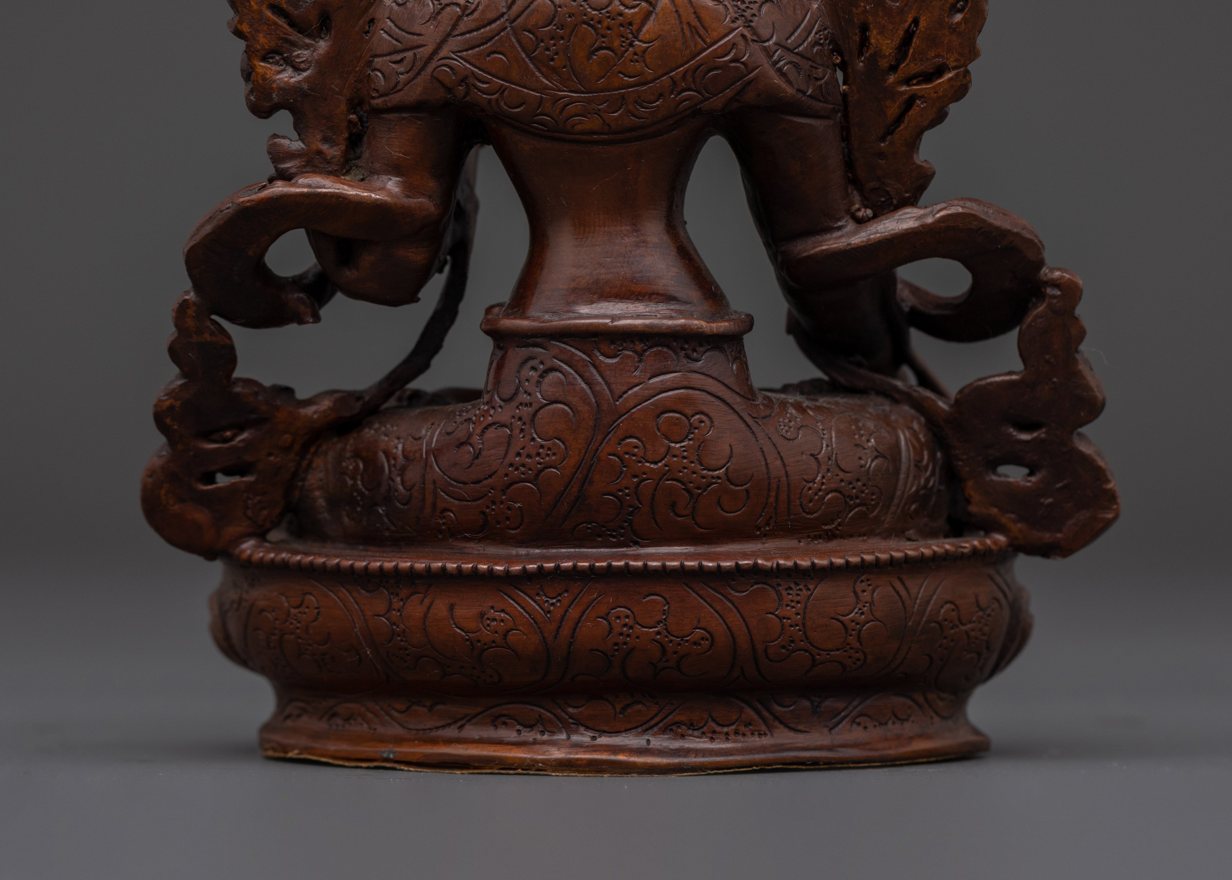 Handcrafted White Tara Sculpture | Long Life Deity