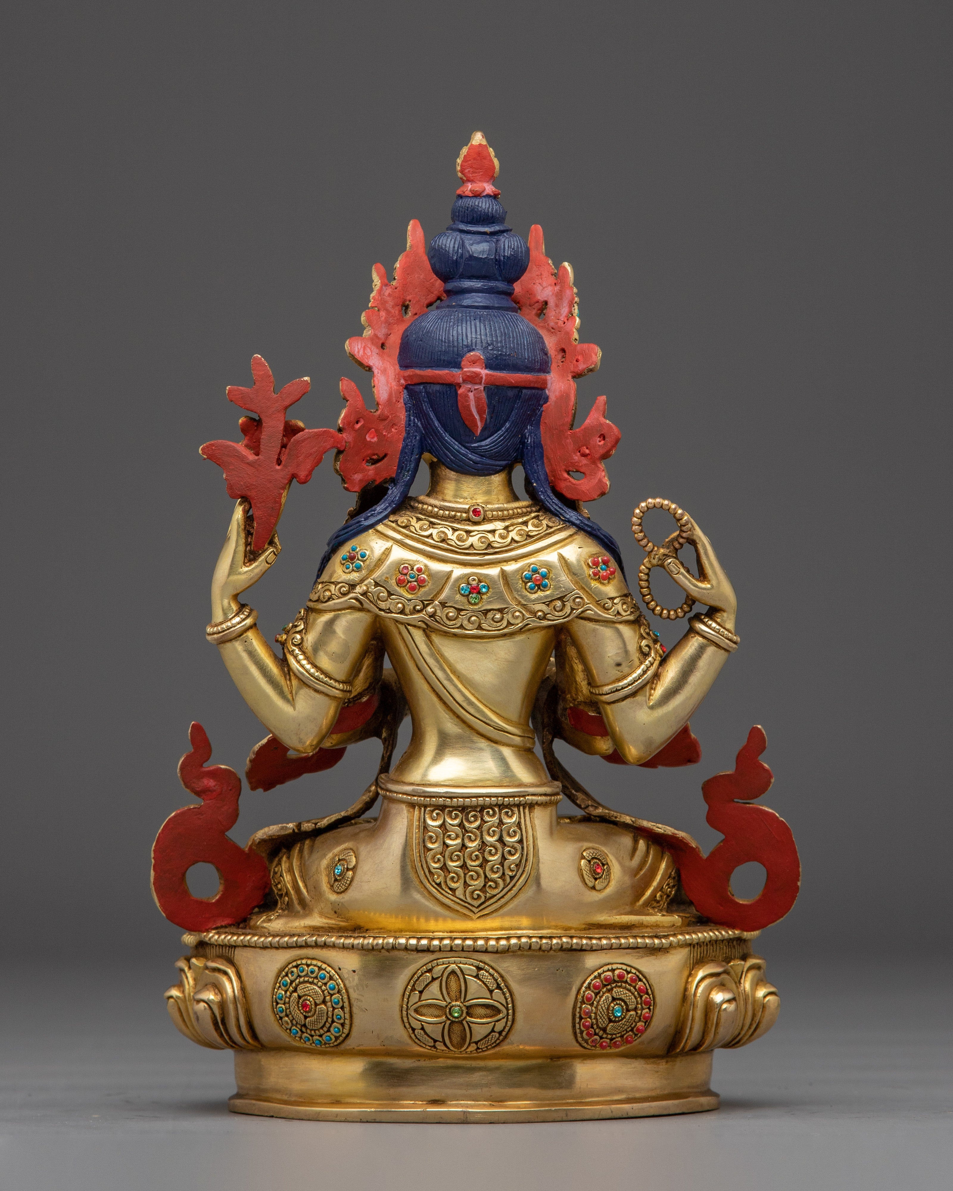 Peaceful Avalokiteshvara Statue | Bodhisattva of Infinite Compassion