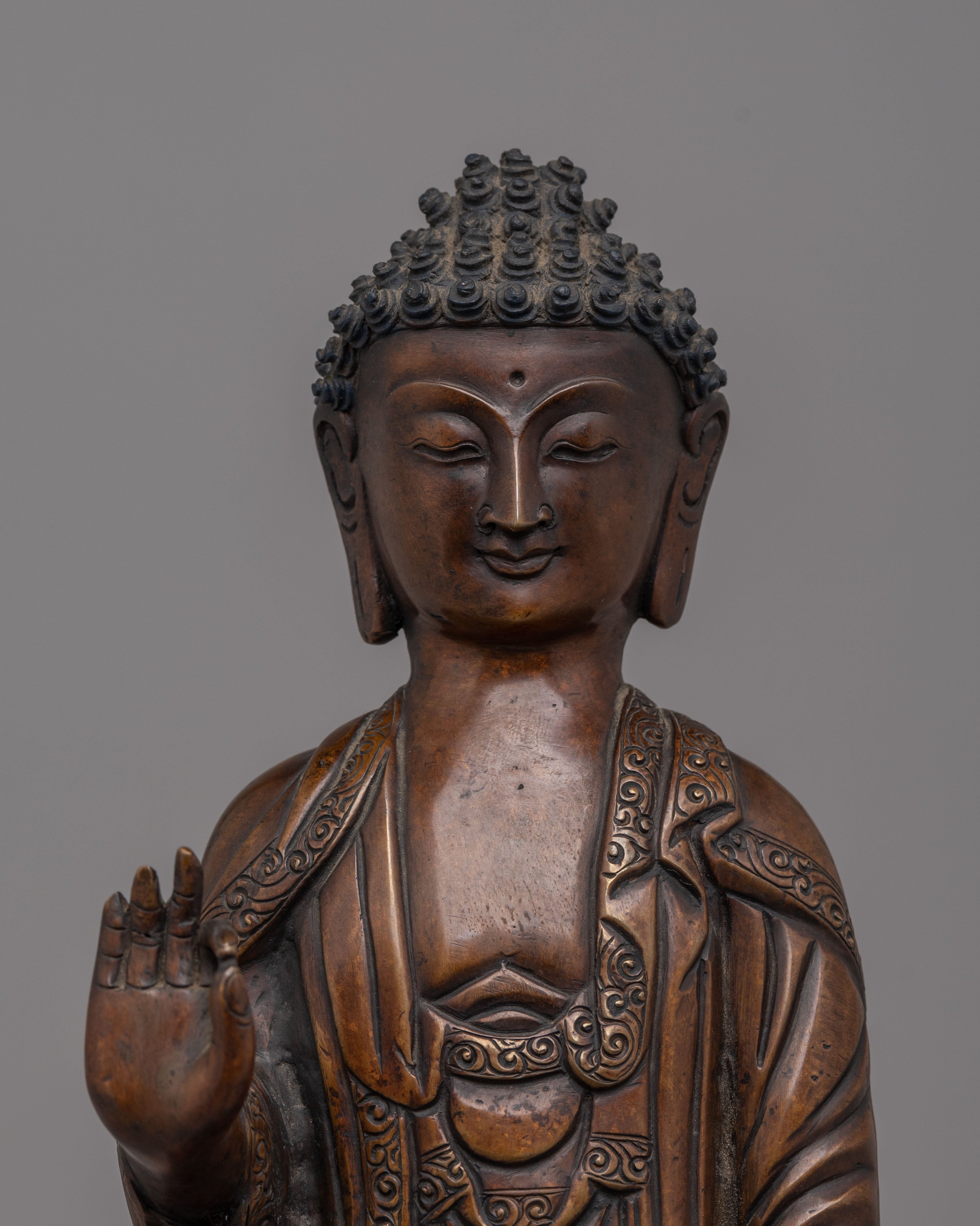 Tibetan Dipankara Buddha Statue | Statue for Home Altar and Meditation Space