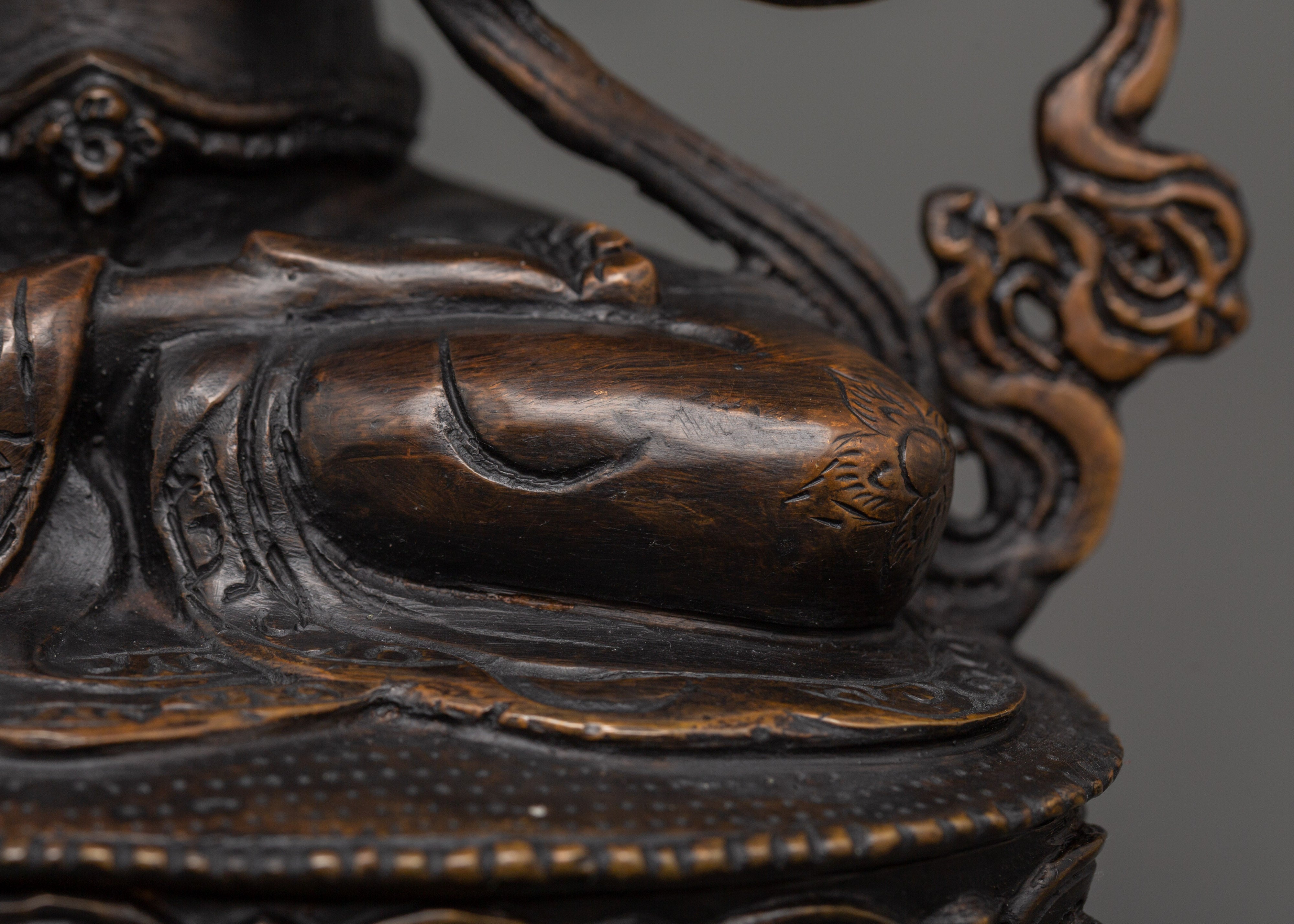 Chenresig Compassionate Buddha Statue | Tibetan Bodhisattva of Love & Healing
