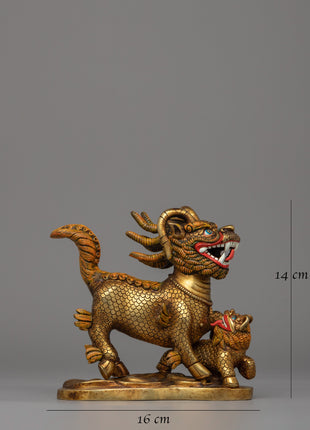 Ferocious Lion Statues | Symbol of Power and Protection