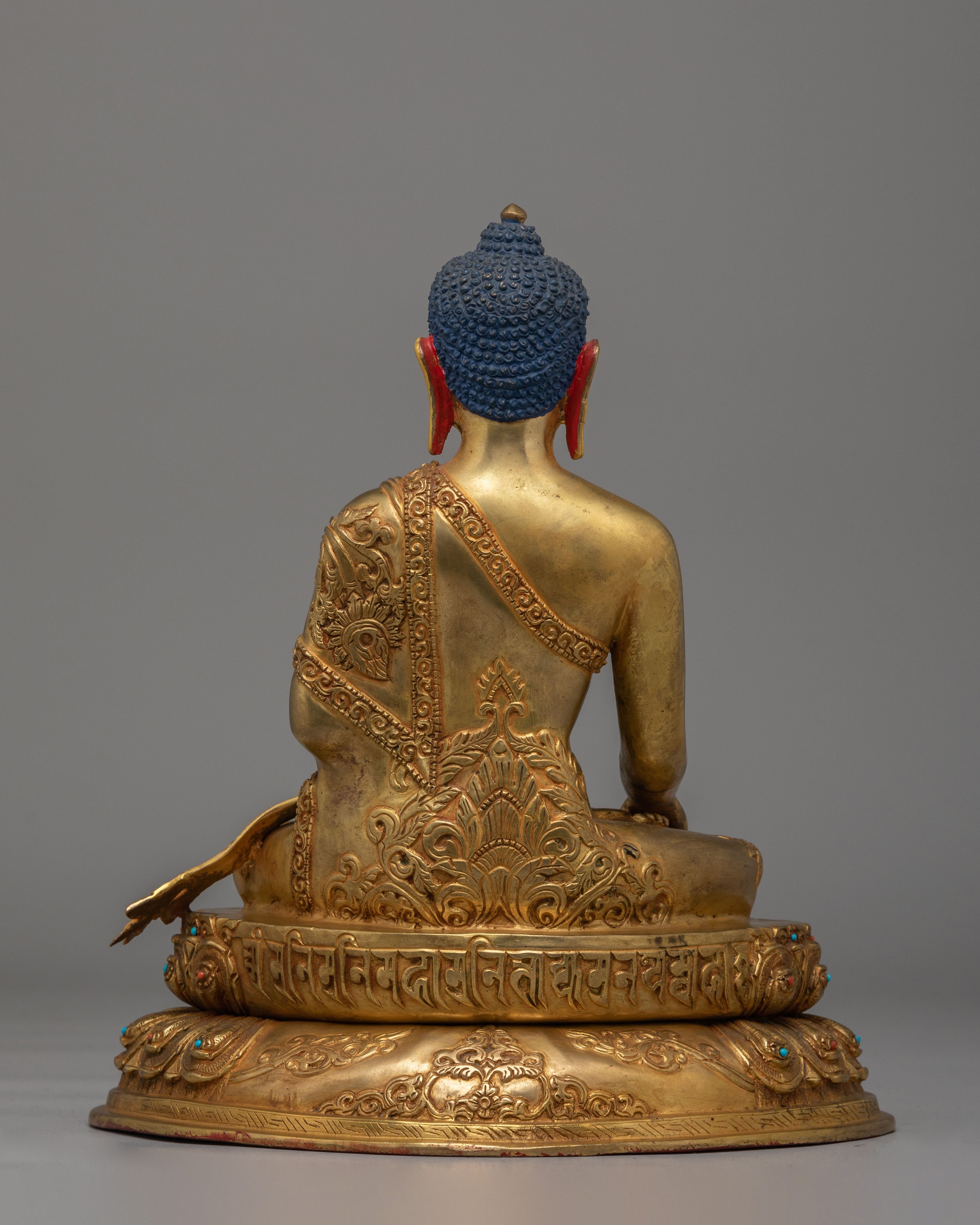 Sacred Ritual Shakyamuni Buddha Statue | Tibetan Enlightenment Figurine