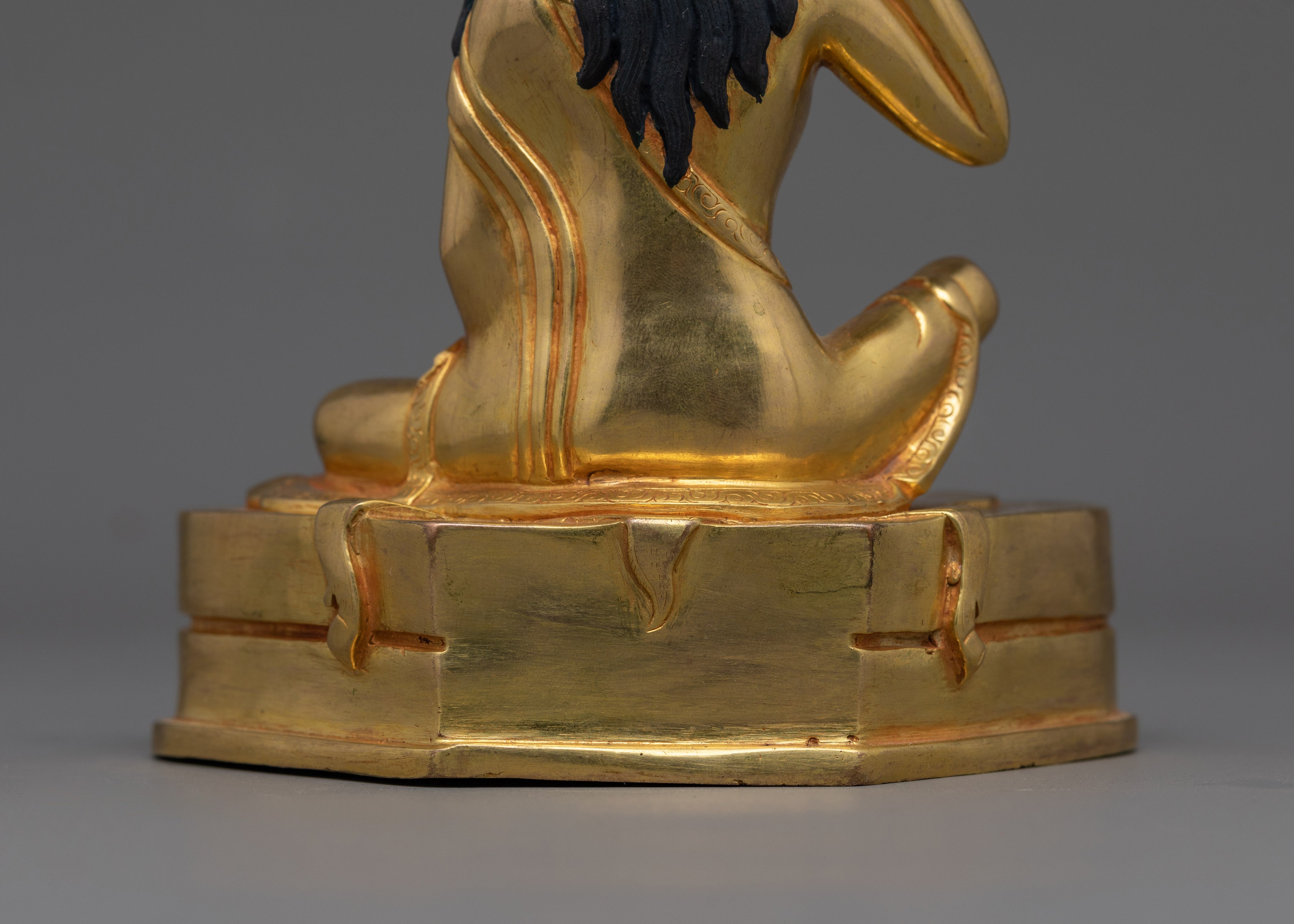 Buddhist Master Tibetan Jetsun Milarepa Sculpture | The Revered Yogi and Sage