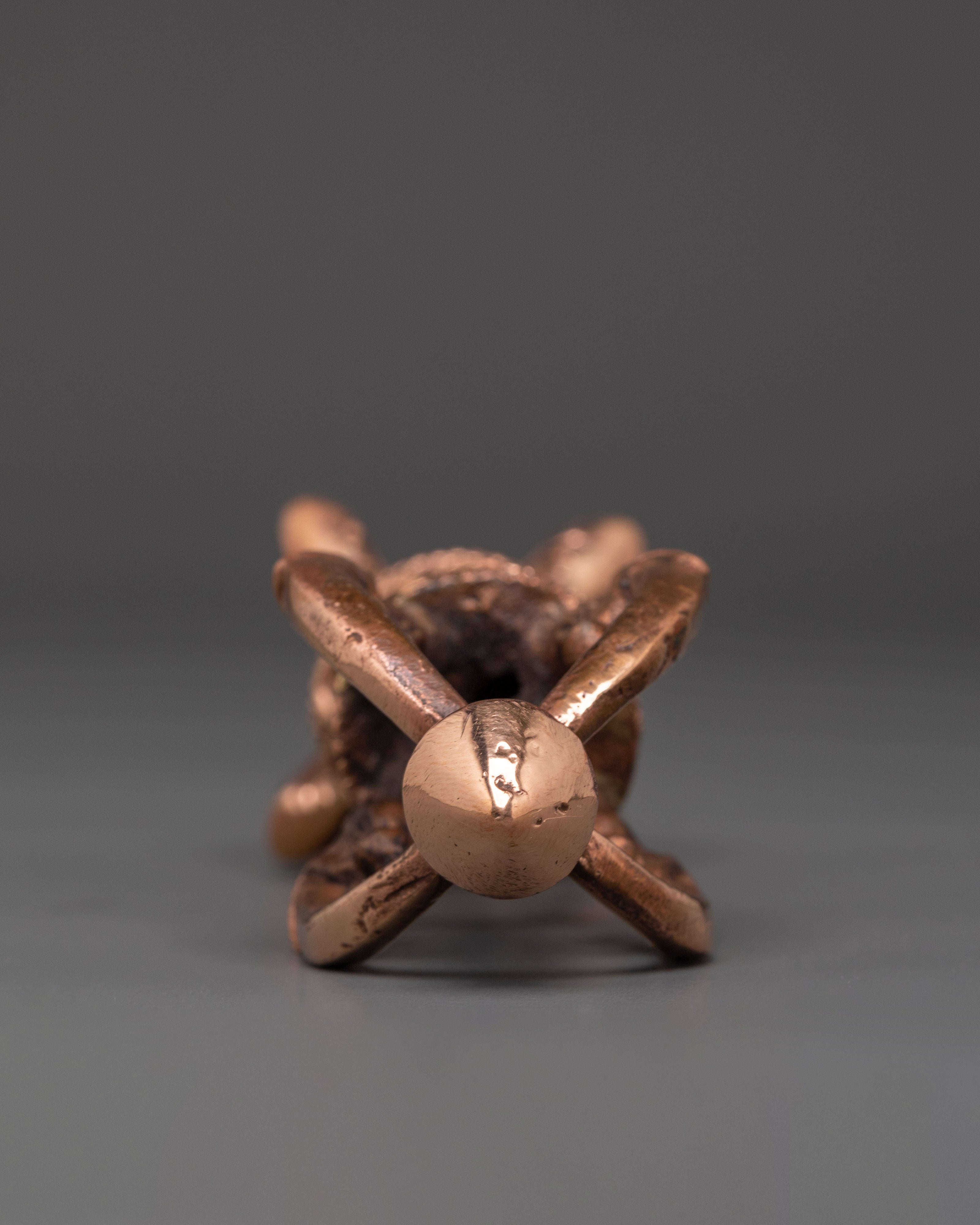 Copper Made Vajra | Sacred Symbol Of Power And Protection