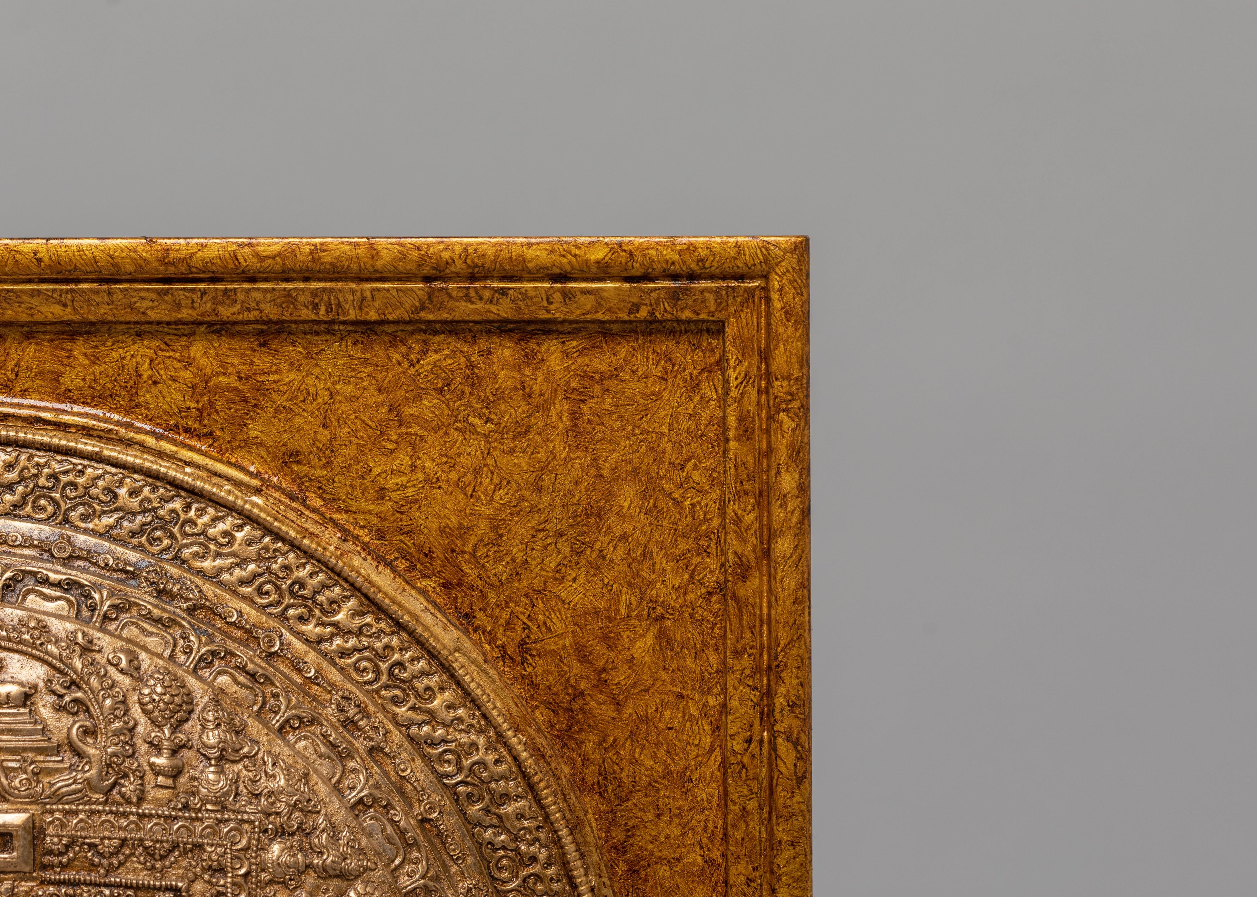 Handmade Chakra Sambhara Wall Hanging | Wheel of Bliss