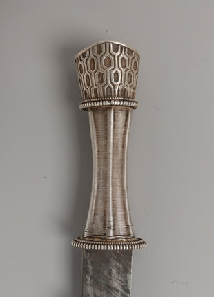 Bhutanese Style Silver Sword | Ritual Sword