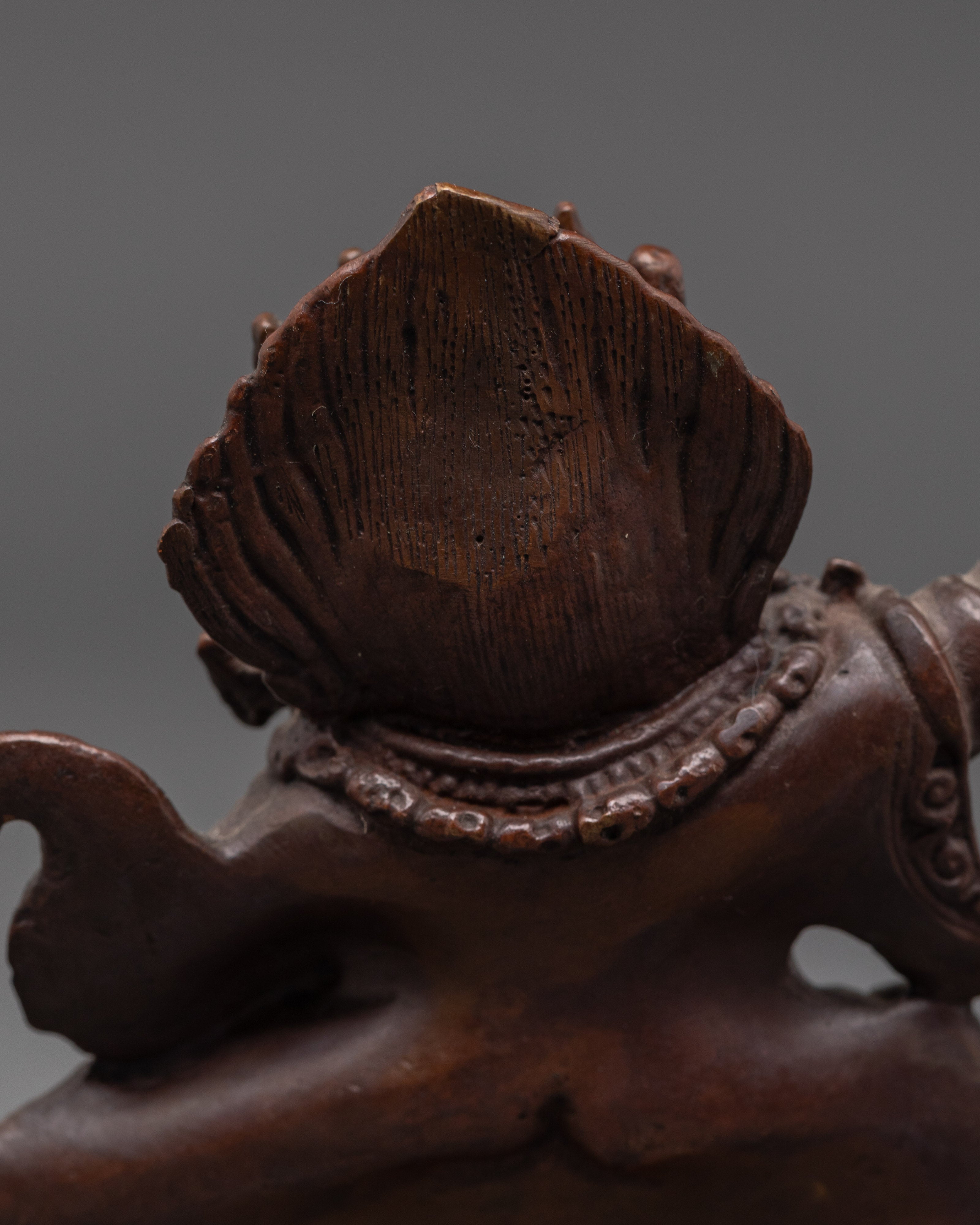 Tibetan Mahakala Bernakchen Protector Deity Statue | Guardian Deity Sculpture